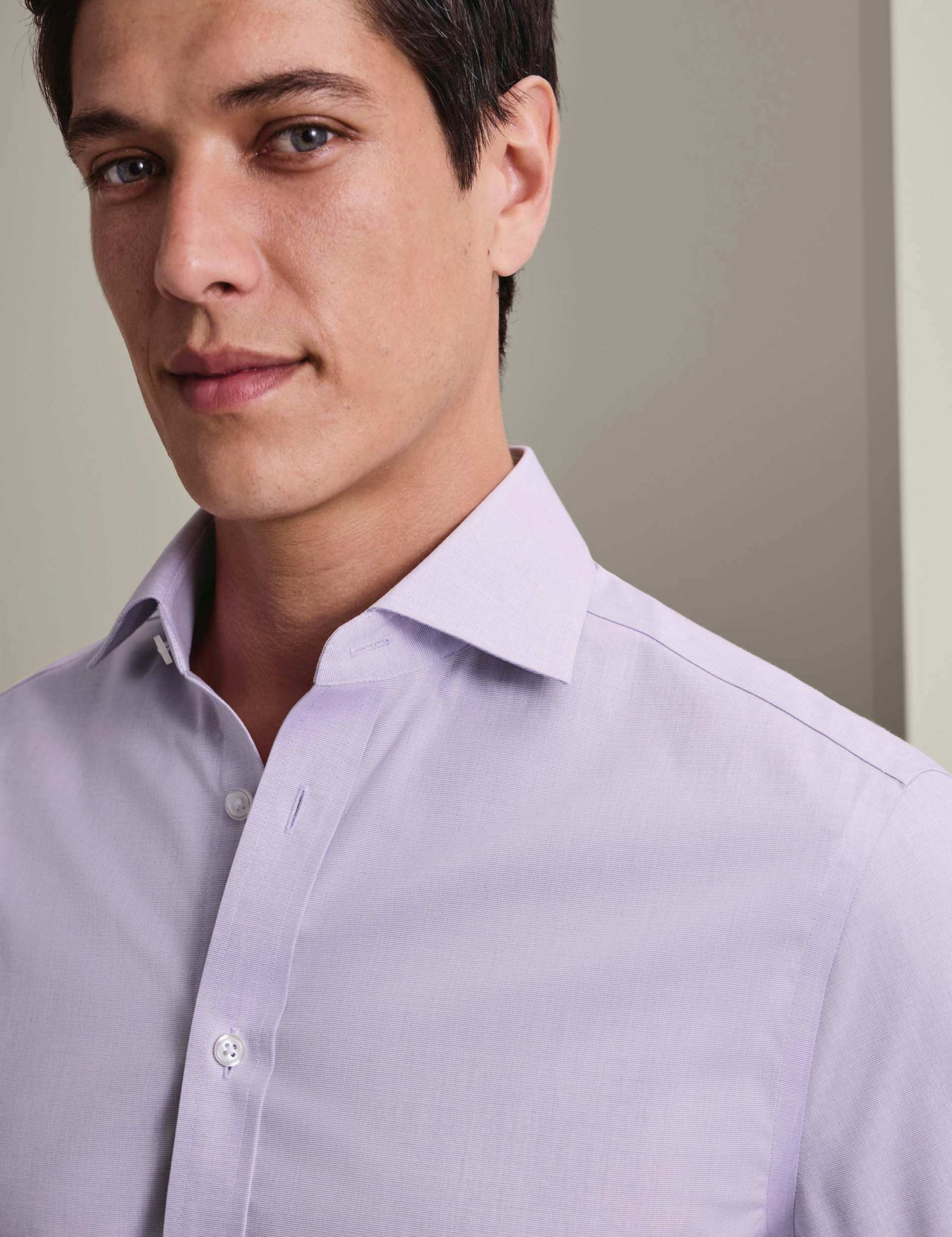 Slim Fit Non Iron Pure Cotton Shirt 2 of 7