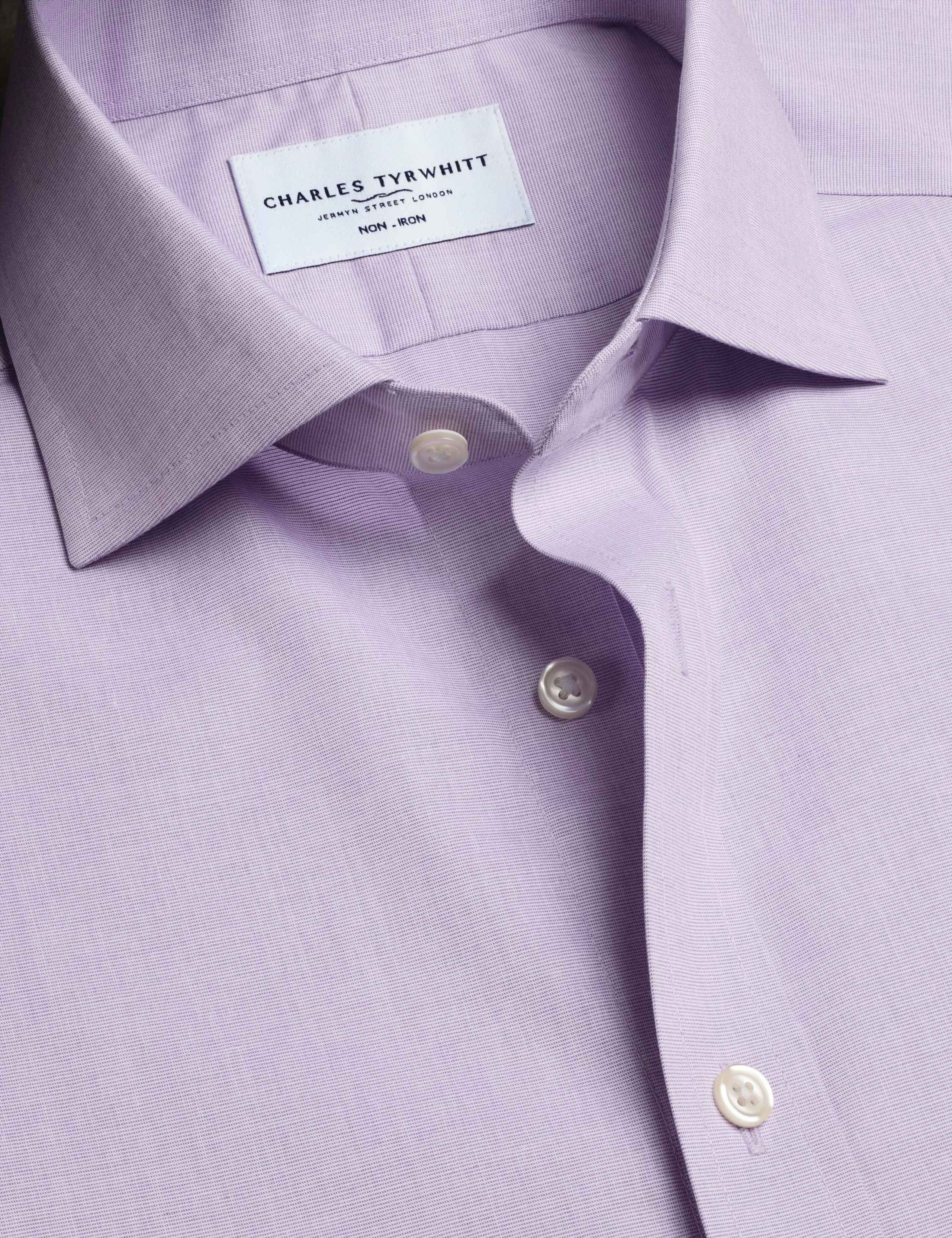 Slim Fit Non Iron Pure Cotton Shirt 6 of 7