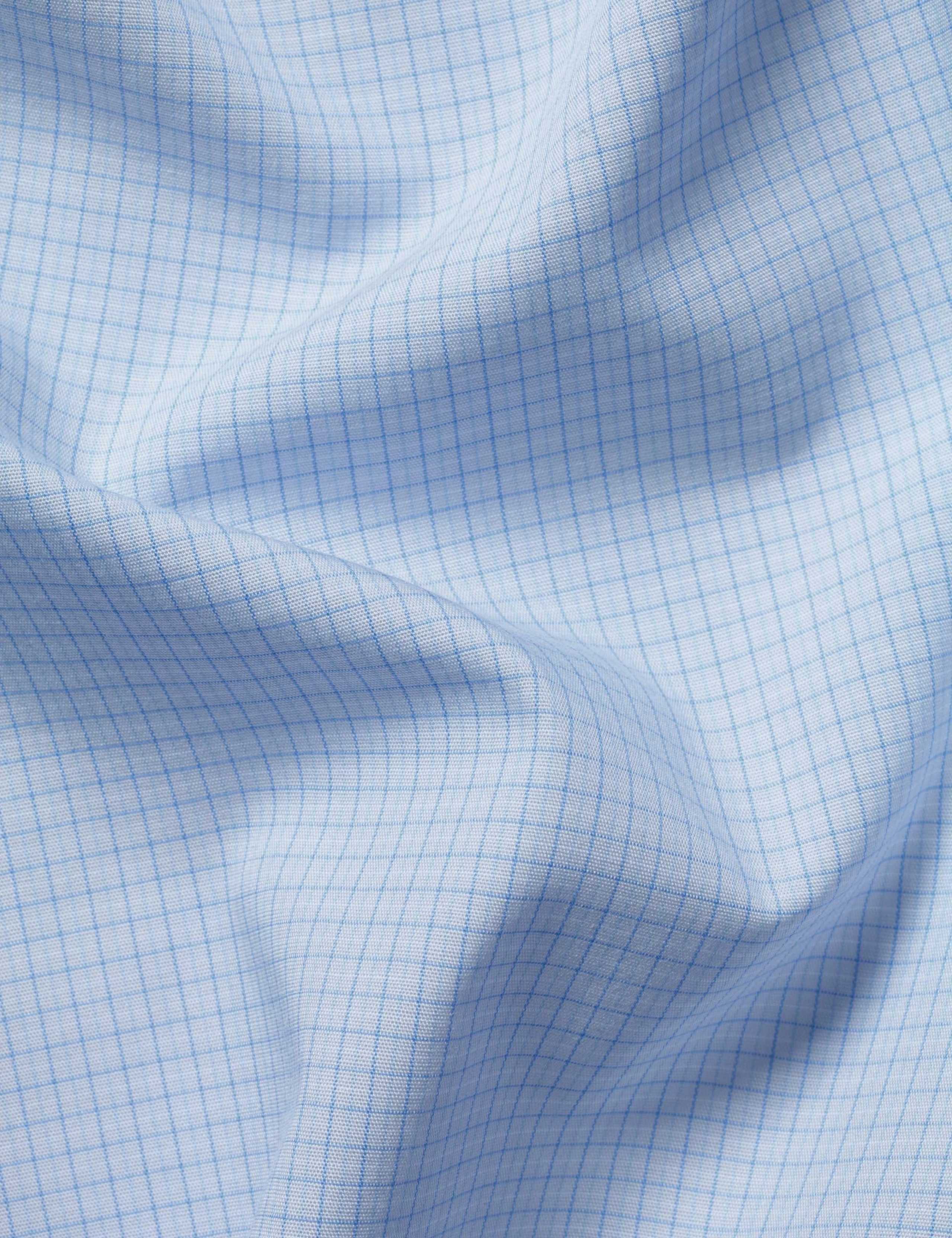 Slim Fit Non Iron Pure Cotton Check Shirt 7 of 7