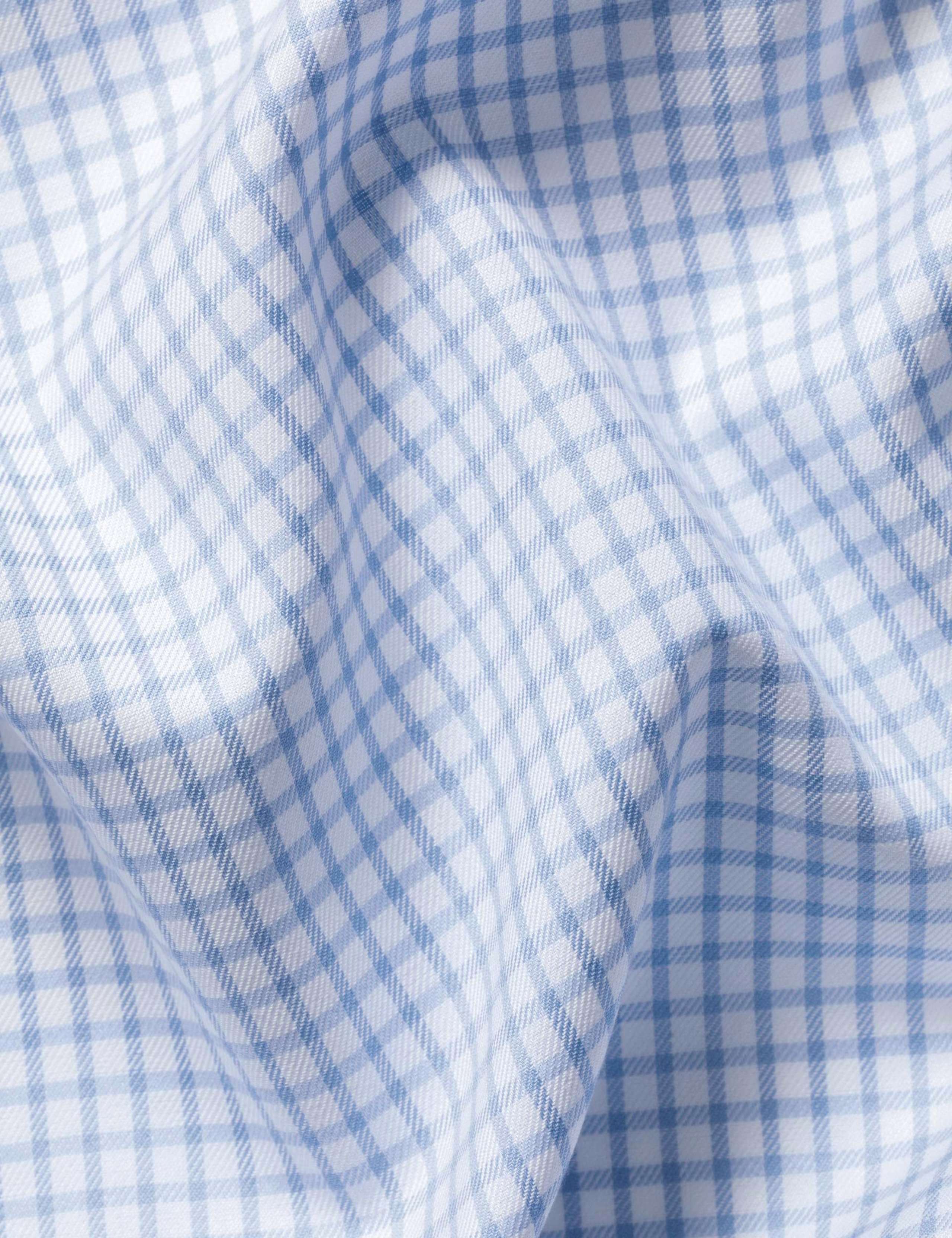 Slim Fit Non Iron Pure Cotton Check Shirt 7 of 7