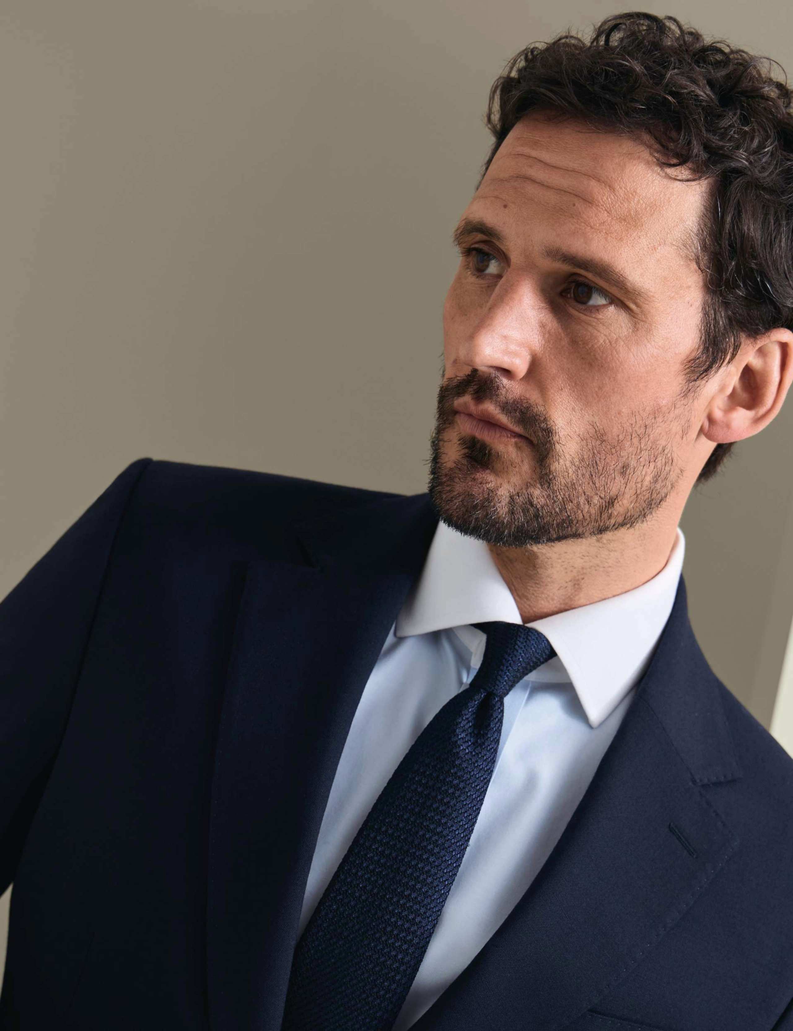 Slim Fit Non Iron Pure Cotton Shirt 2 of 8