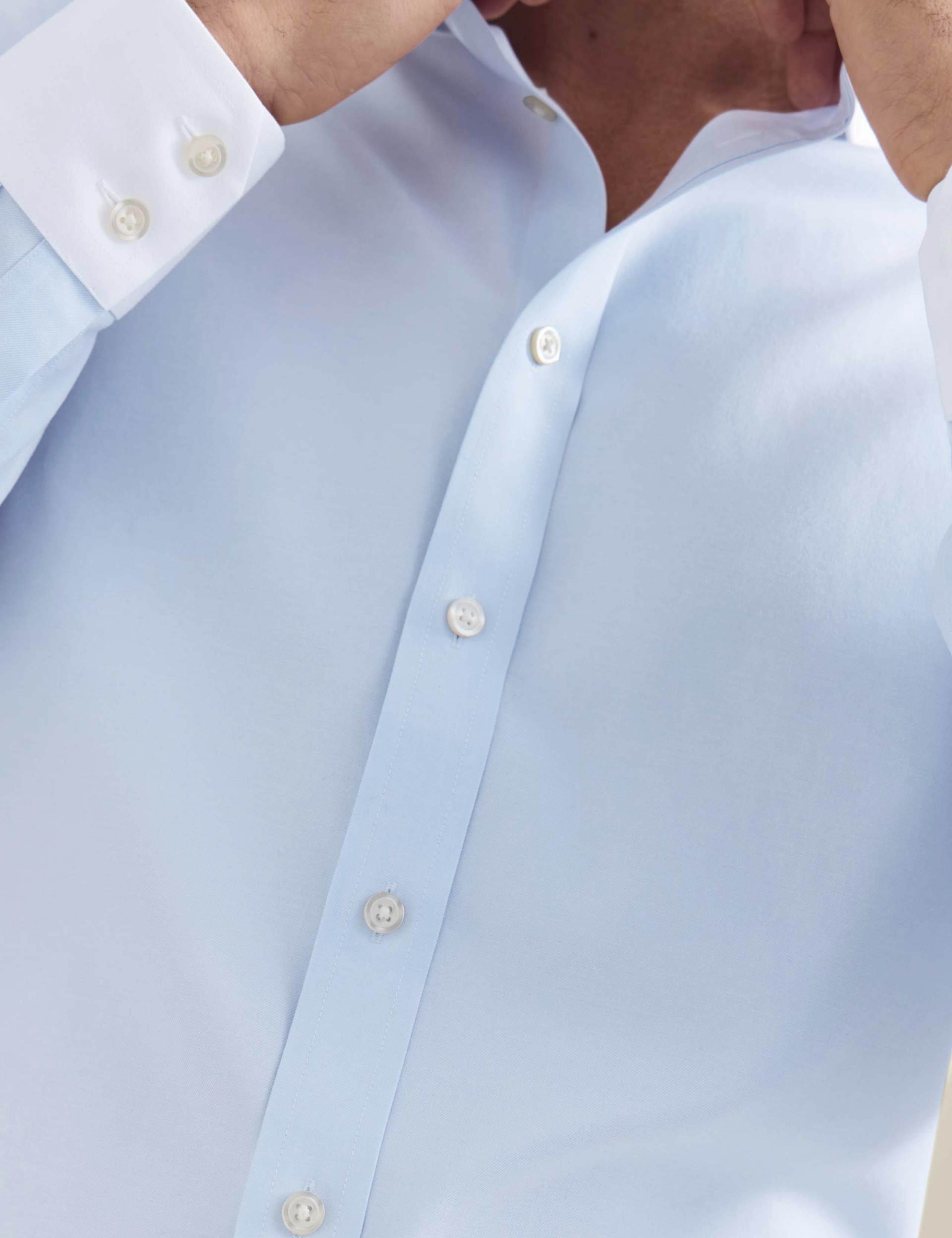 Slim Fit Non Iron Pure Cotton Shirt 8 of 8