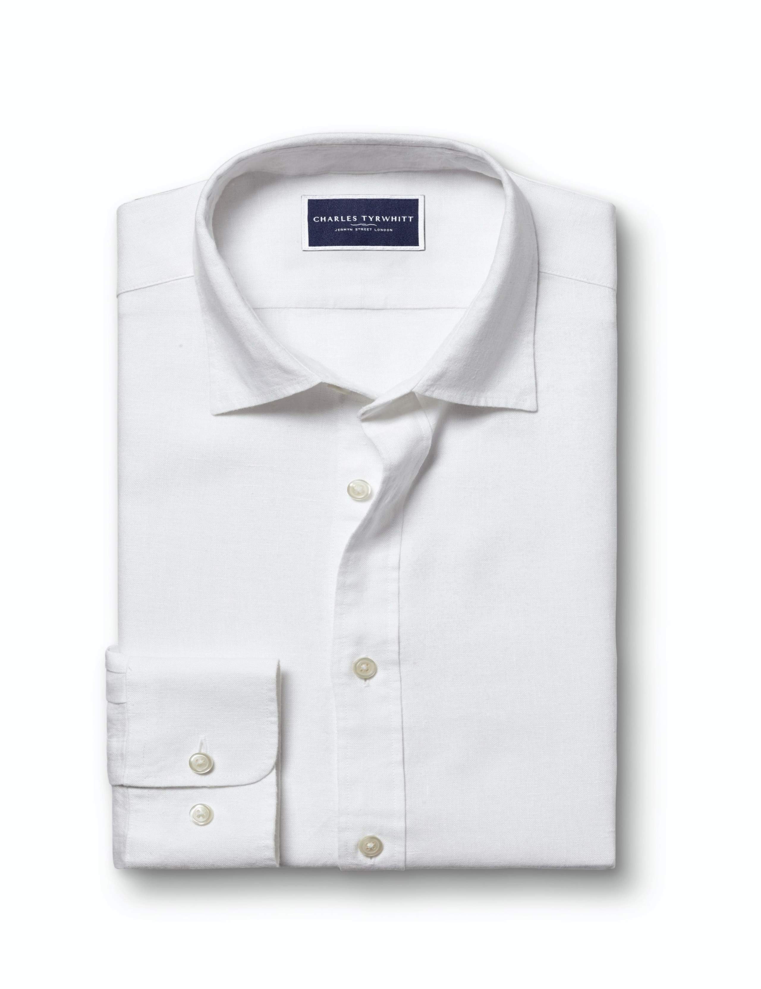 Slim Fit Pure Linen Shirt 5 of 7