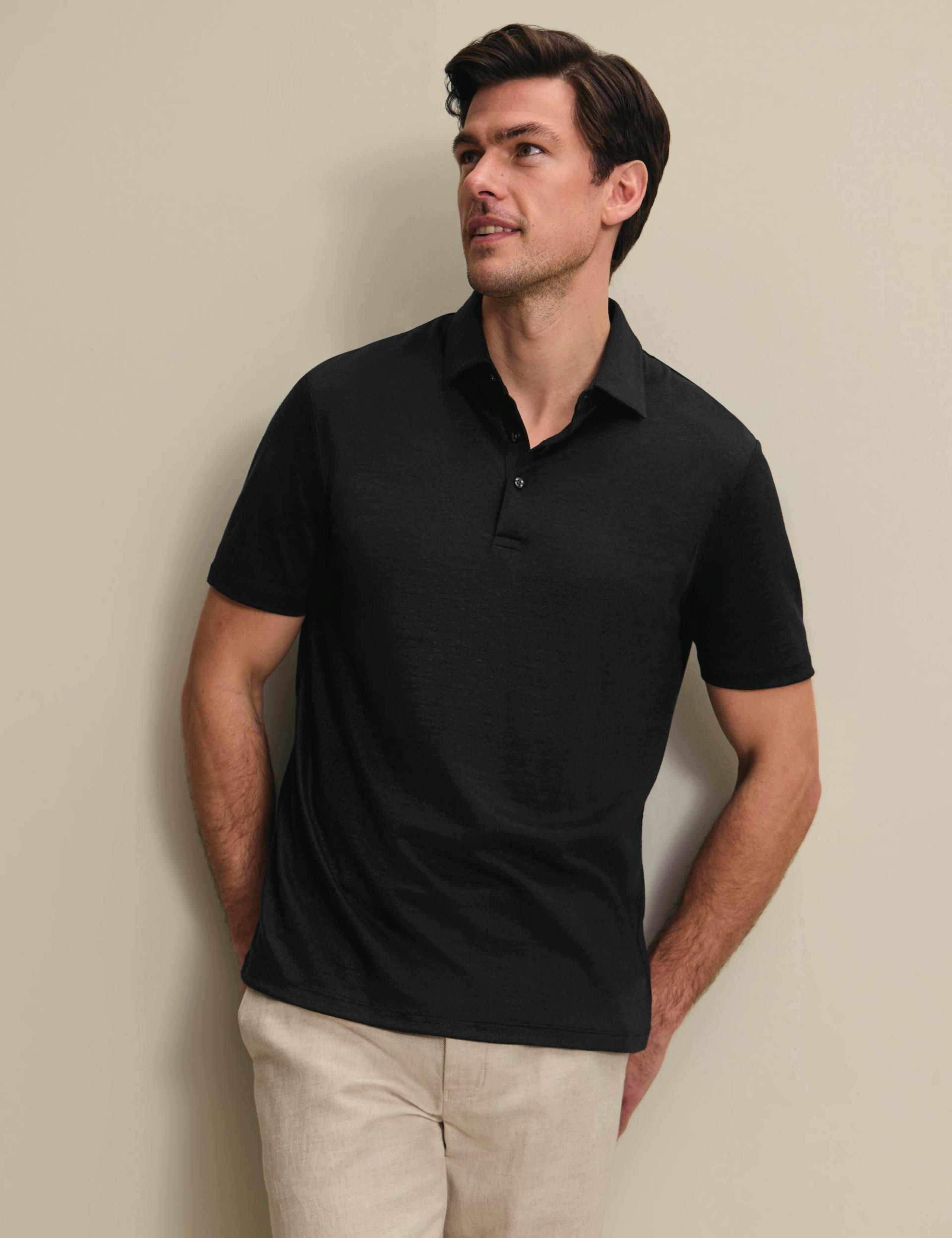 Pure Linen Polo Shirt 2 of 7