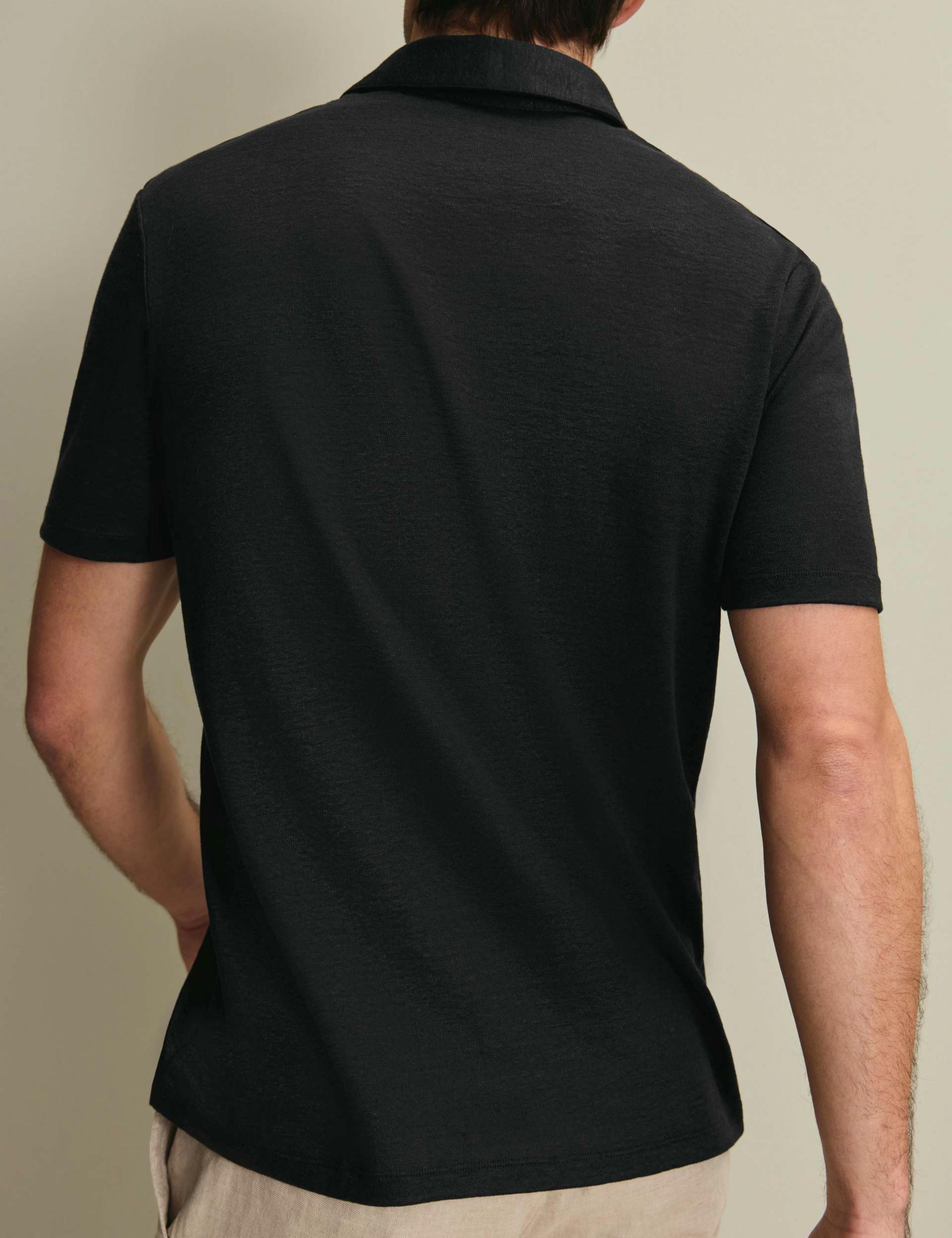 Pure Linen Polo Shirt 3 of 7