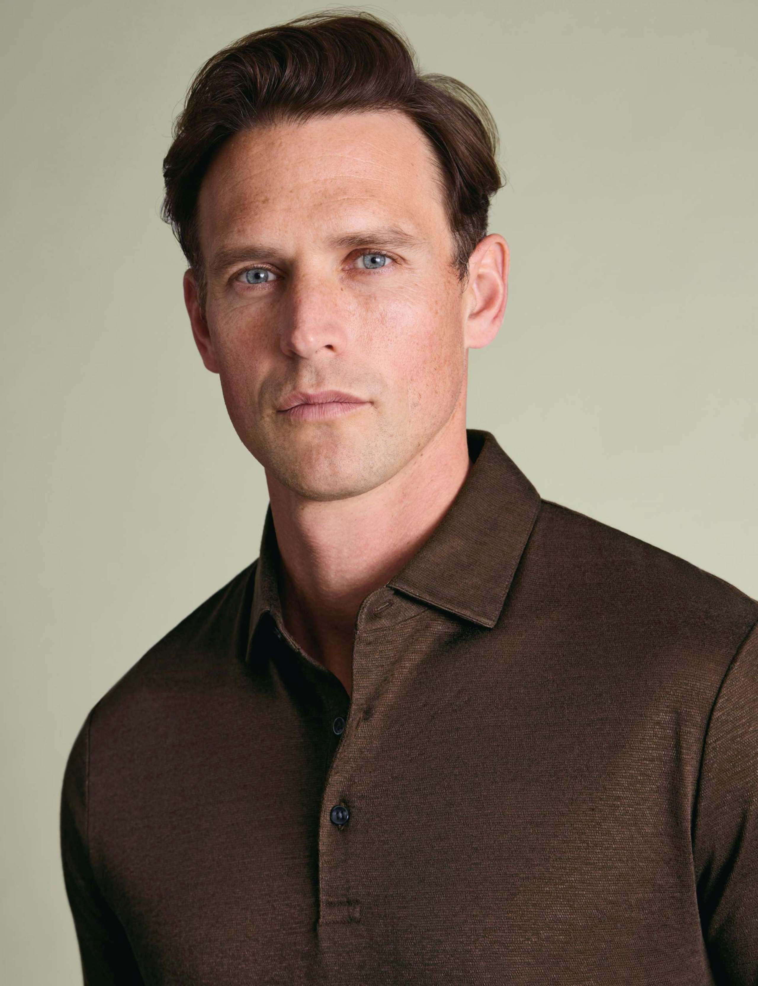 Pure Linen Polo Shirt 2 of 5