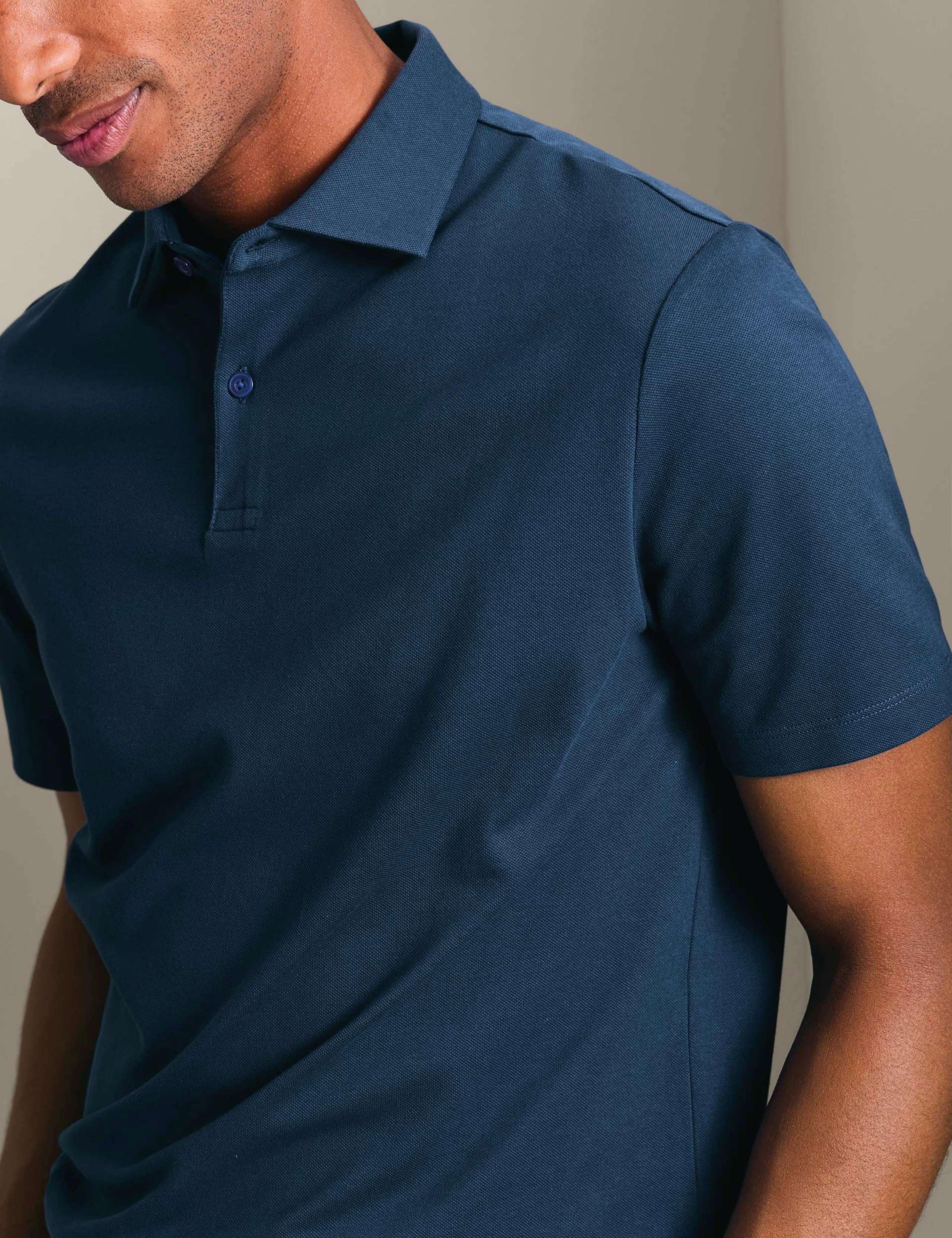 Cotton Rich Piqué Polo Shirt 2 of 5