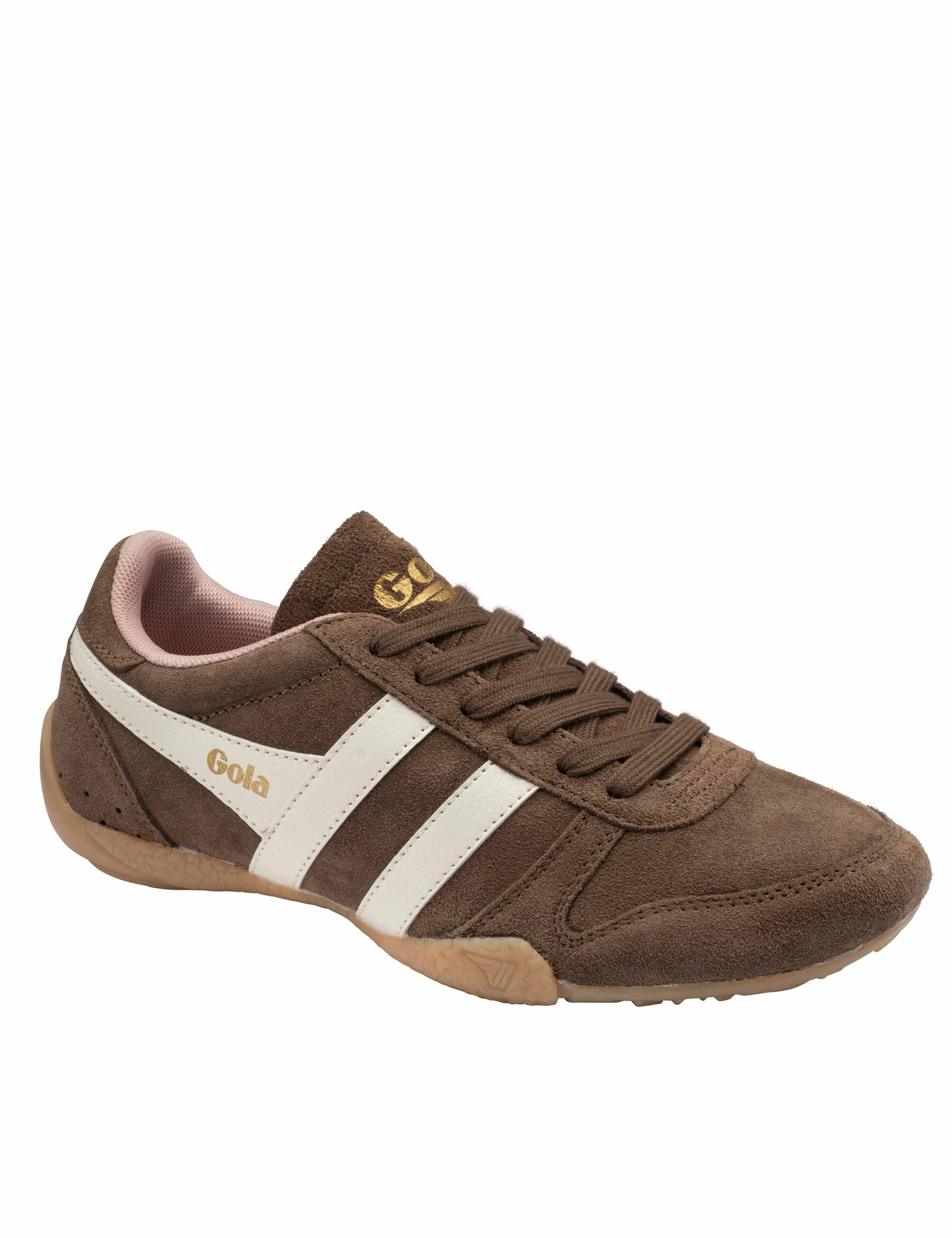 Chase Suede Lace Up Trainers 2 of 5