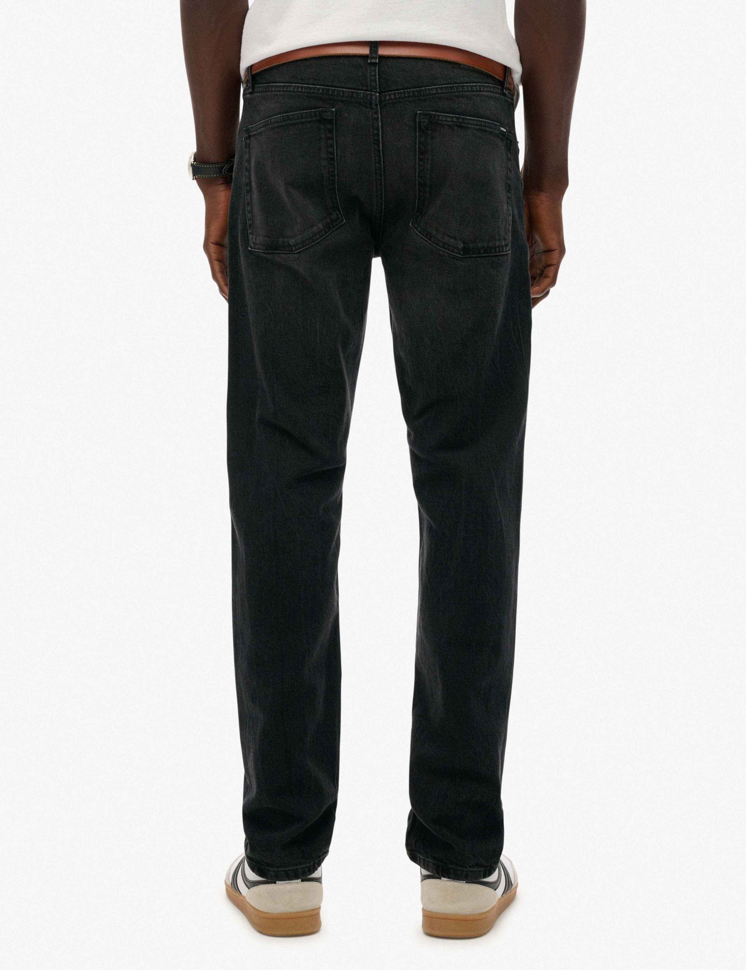 Straight Fit Vintage Wash Jeans 5 of 8