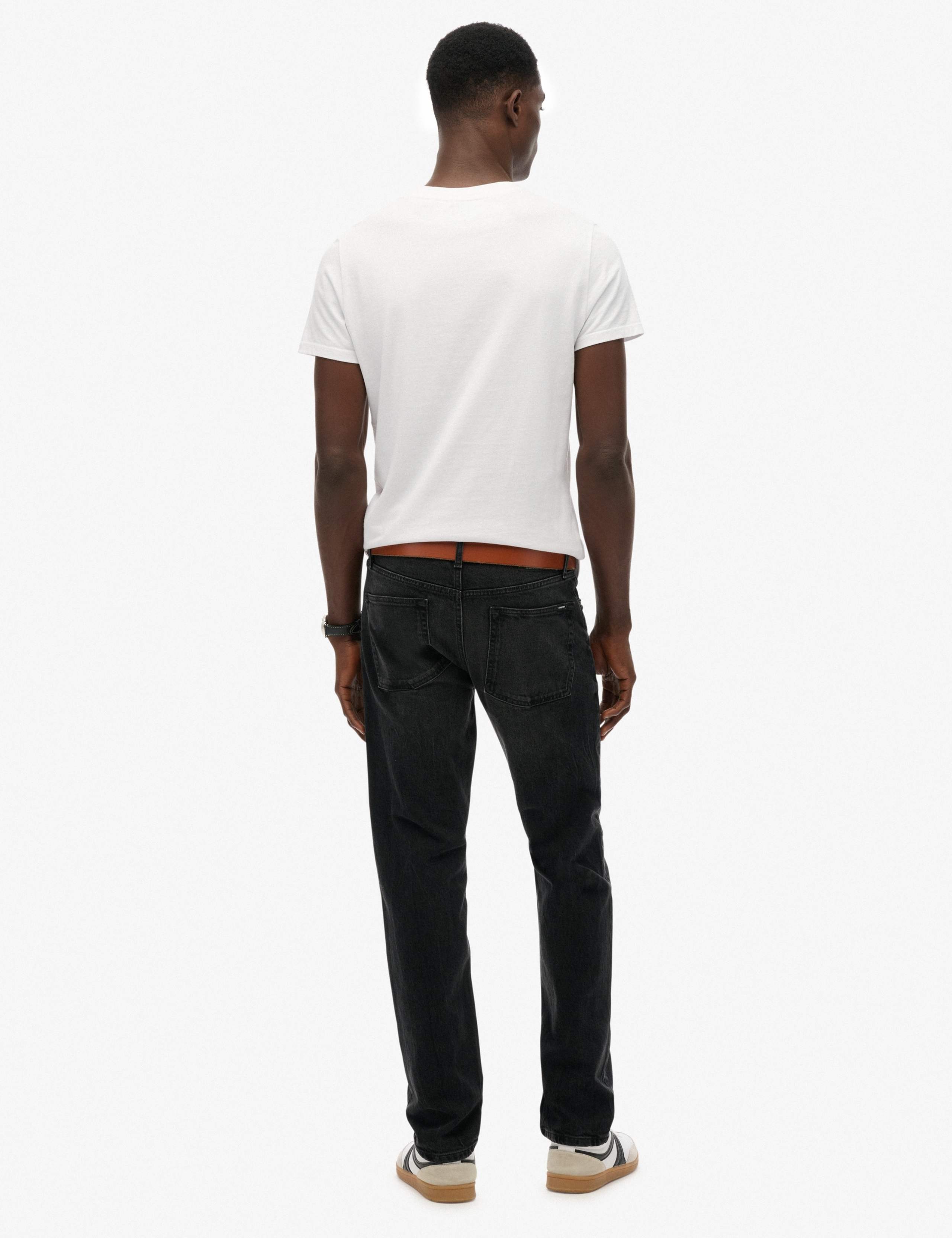Straight Fit Vintage Wash Jeans 6 of 8