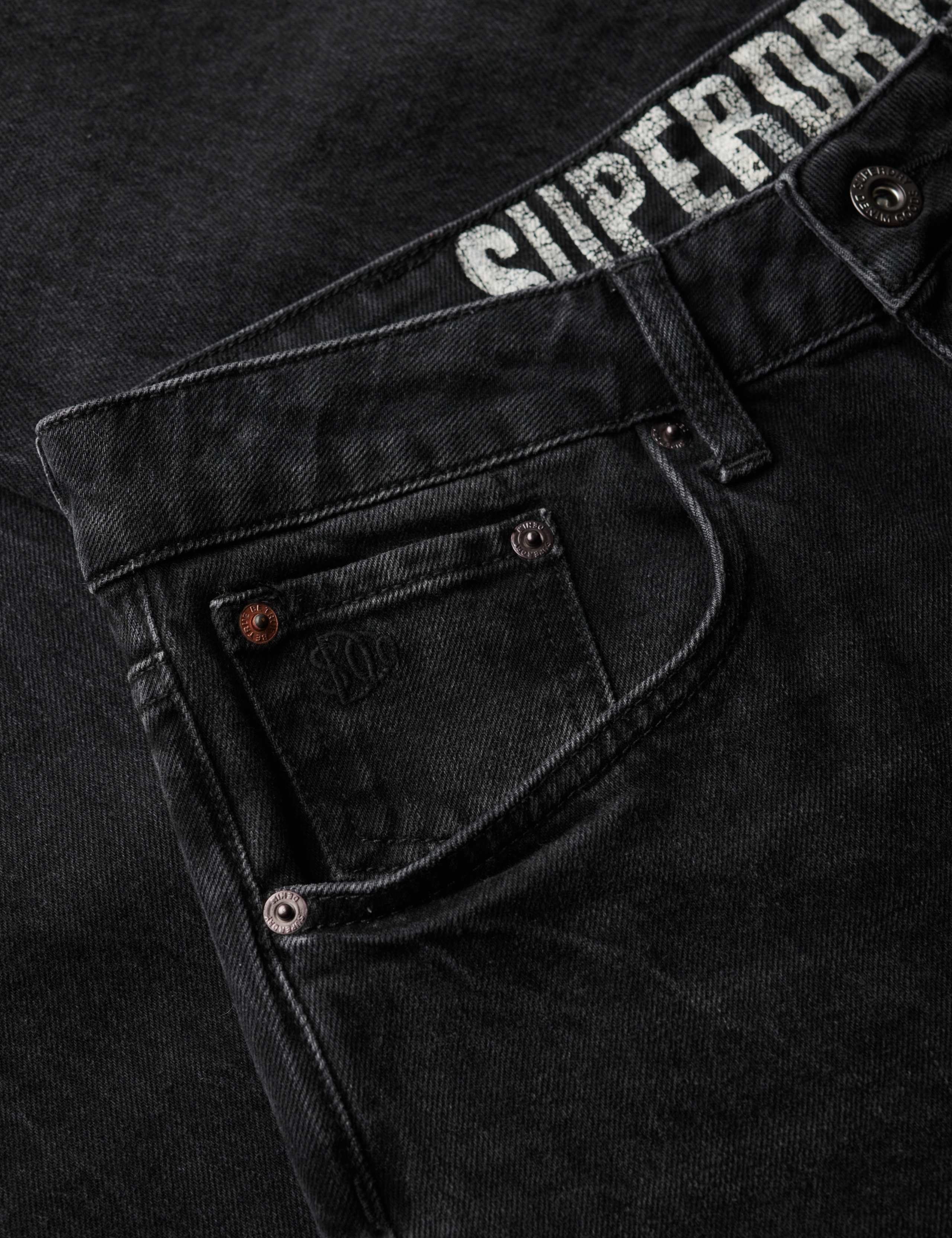 Straight Fit Vintage Wash Jeans 8 of 8