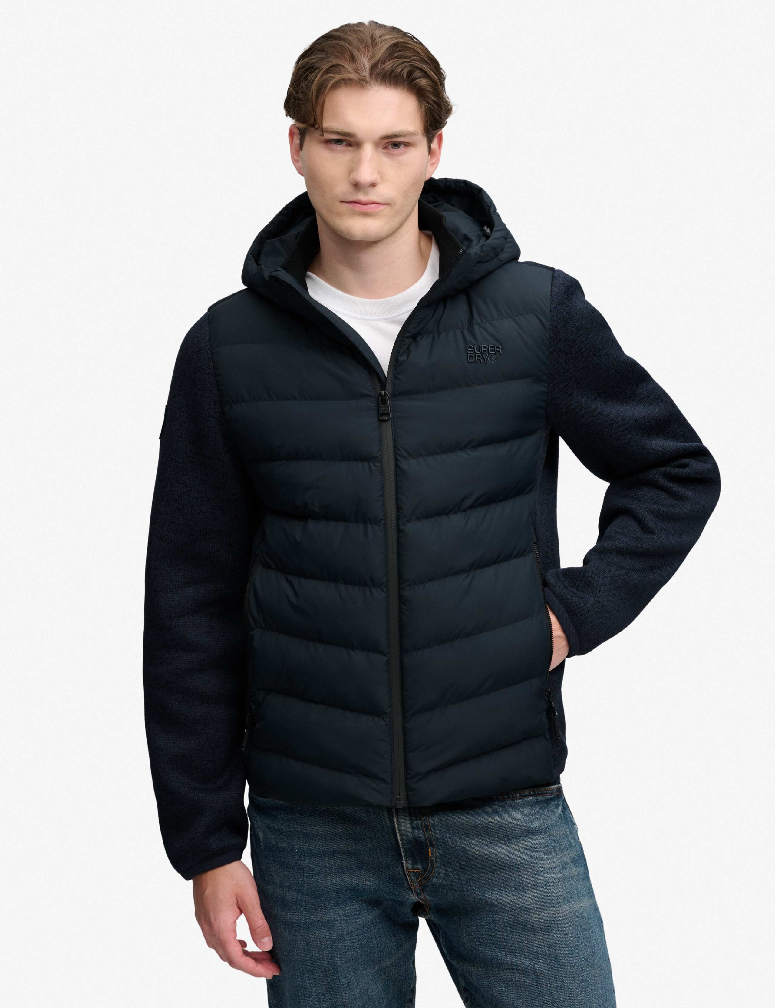 Hybrid Hooded Puffer Jacket 6 of 8