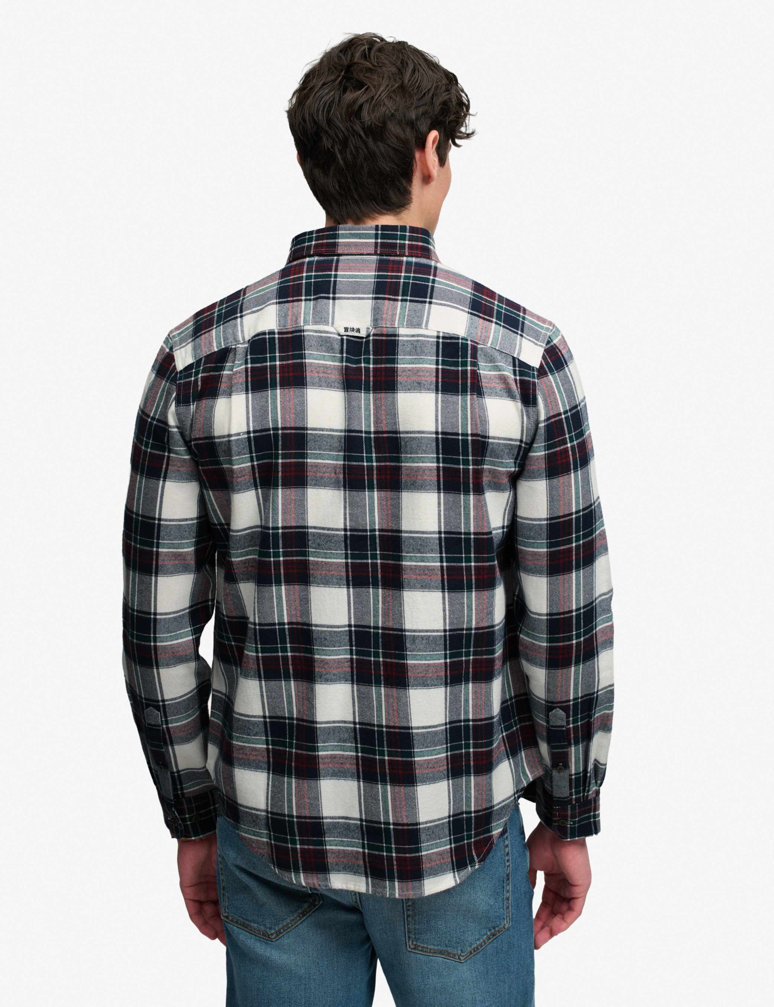 Relaxed Fit Pure Cotton Flannel Checked Shirt 4 of 7