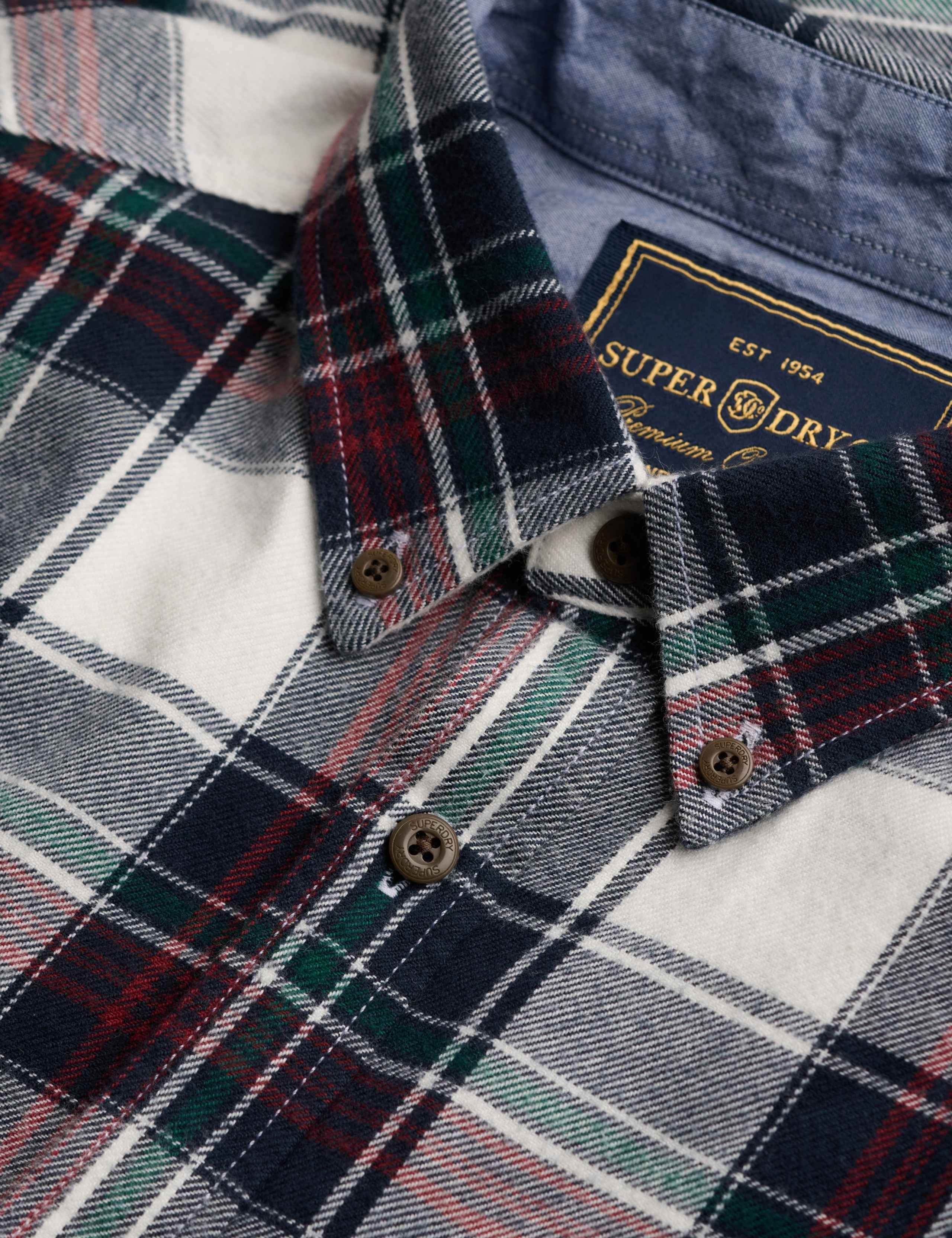 Relaxed Fit Pure Cotton Flannel Checked Shirt 7 of 7