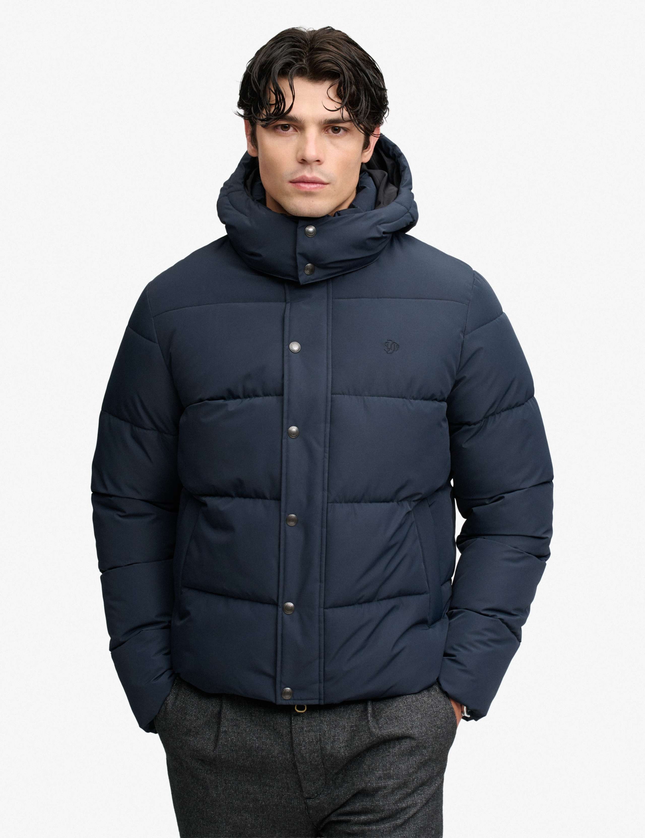 Quilted Padded Hooded Puffer Jacket 4 of 8