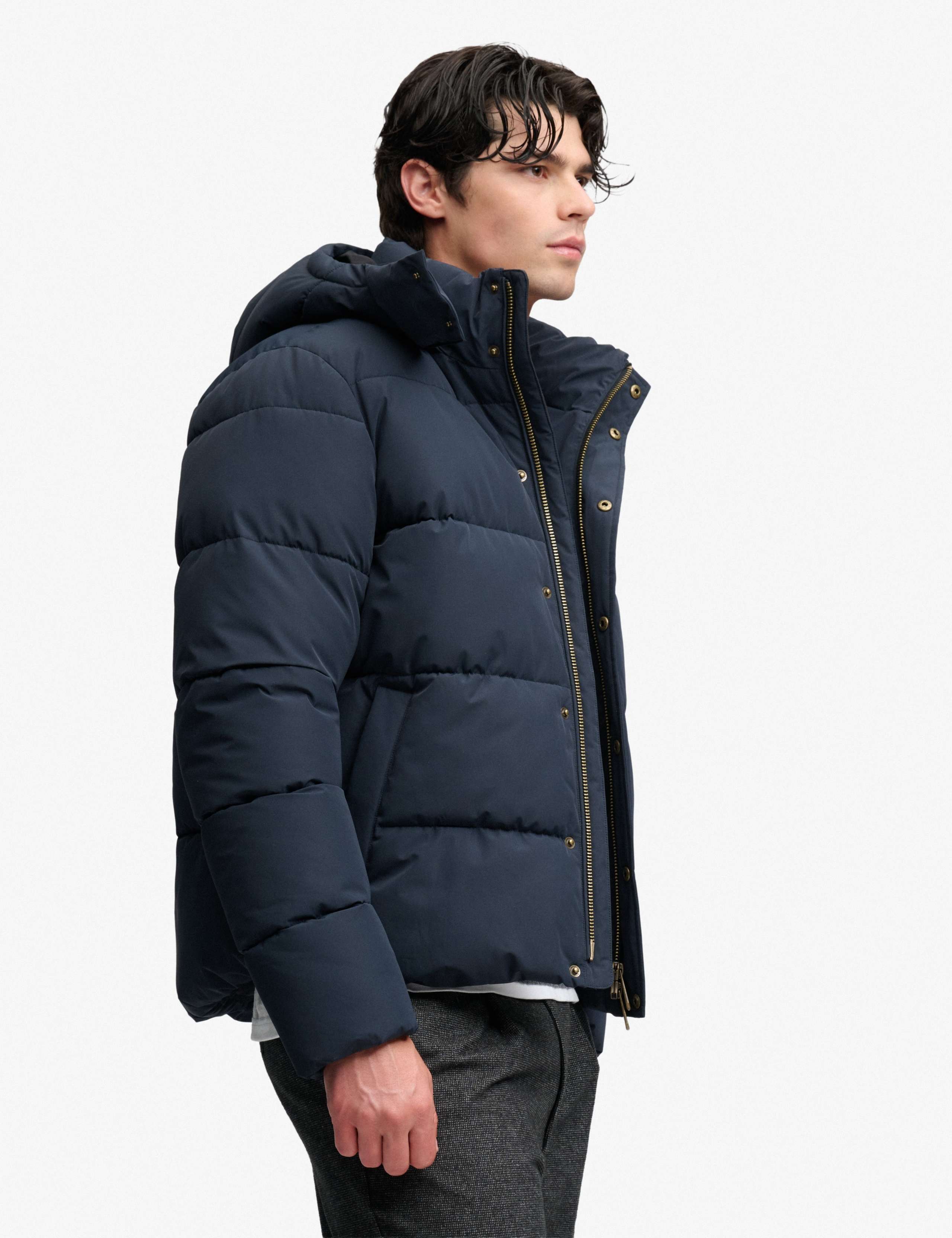 Quilted Padded Hooded Puffer Jacket 6 of 8