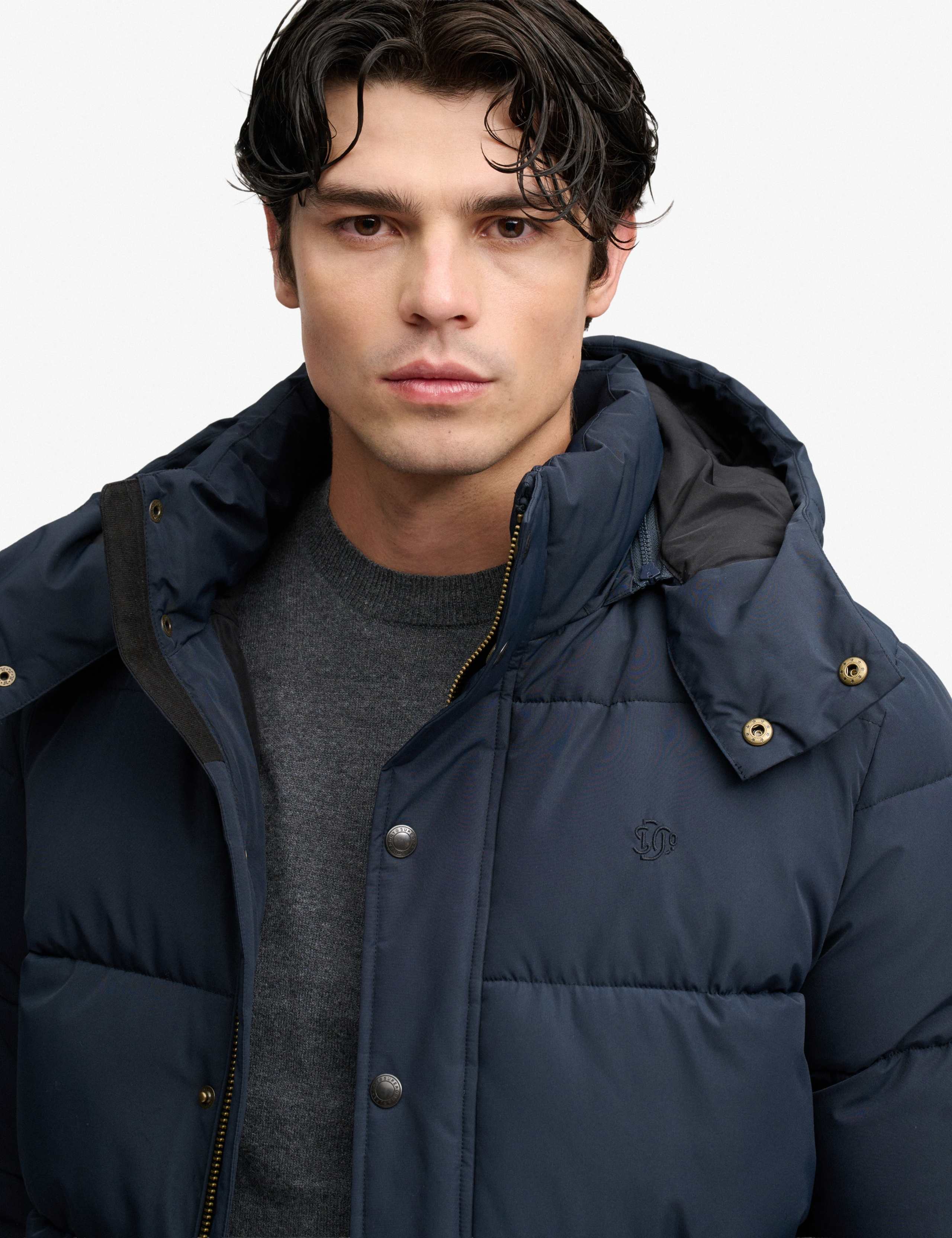 Quilted Padded Hooded Puffer Jacket 7 of 8