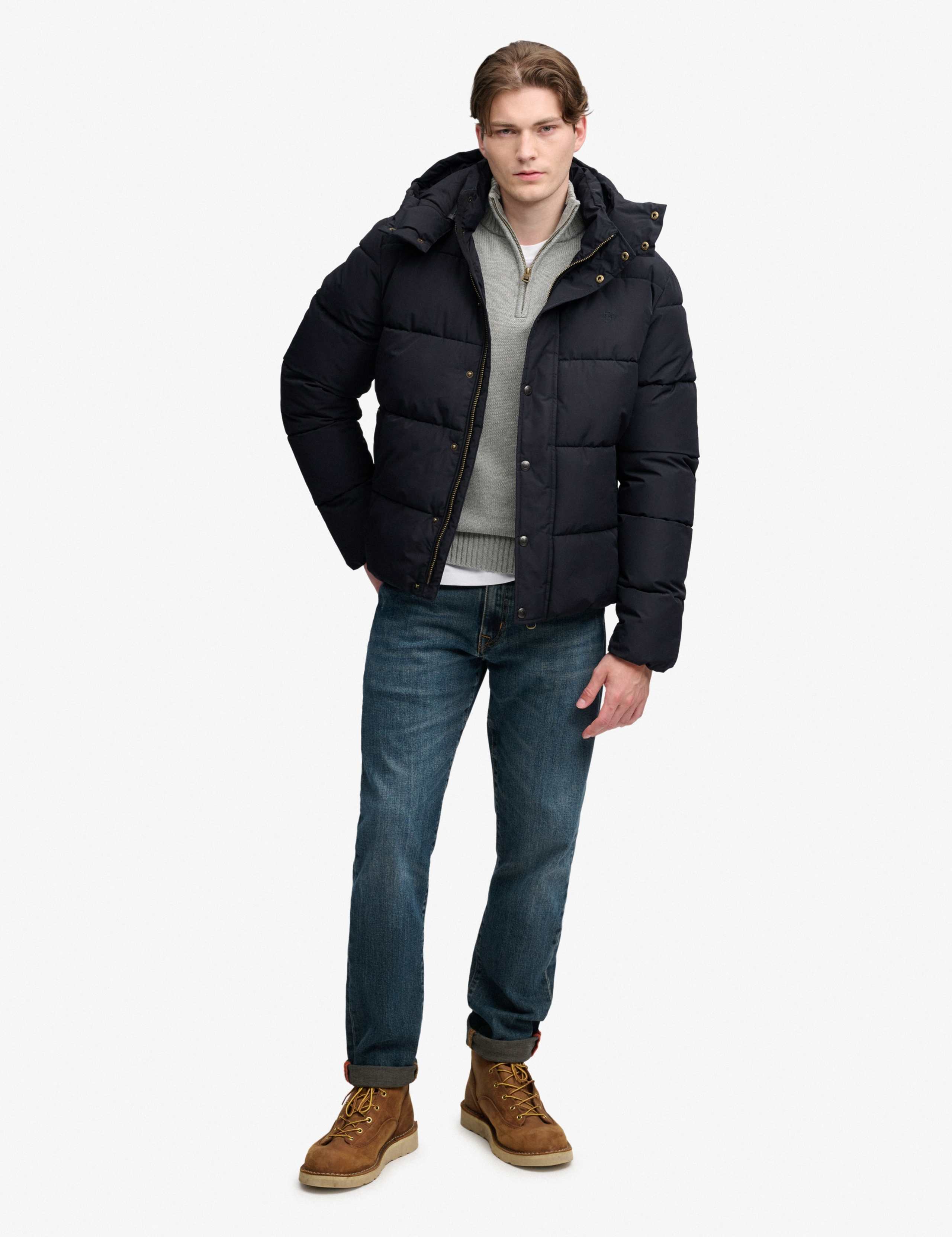 Quilted Padded Hooded Puffer Jacket 3 of 7