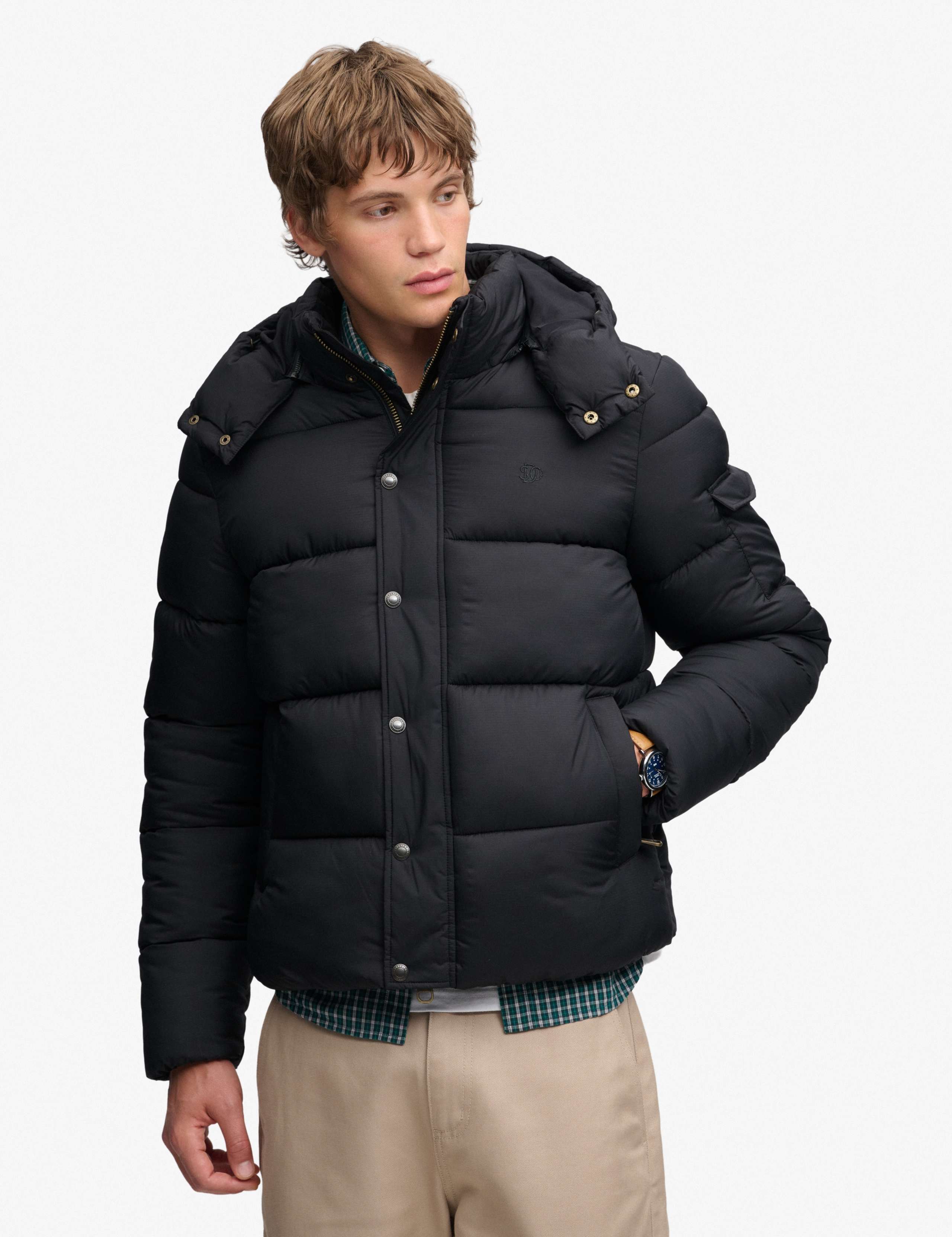 Quilted Padded Hooded Puffer Jacket 5 of 7
