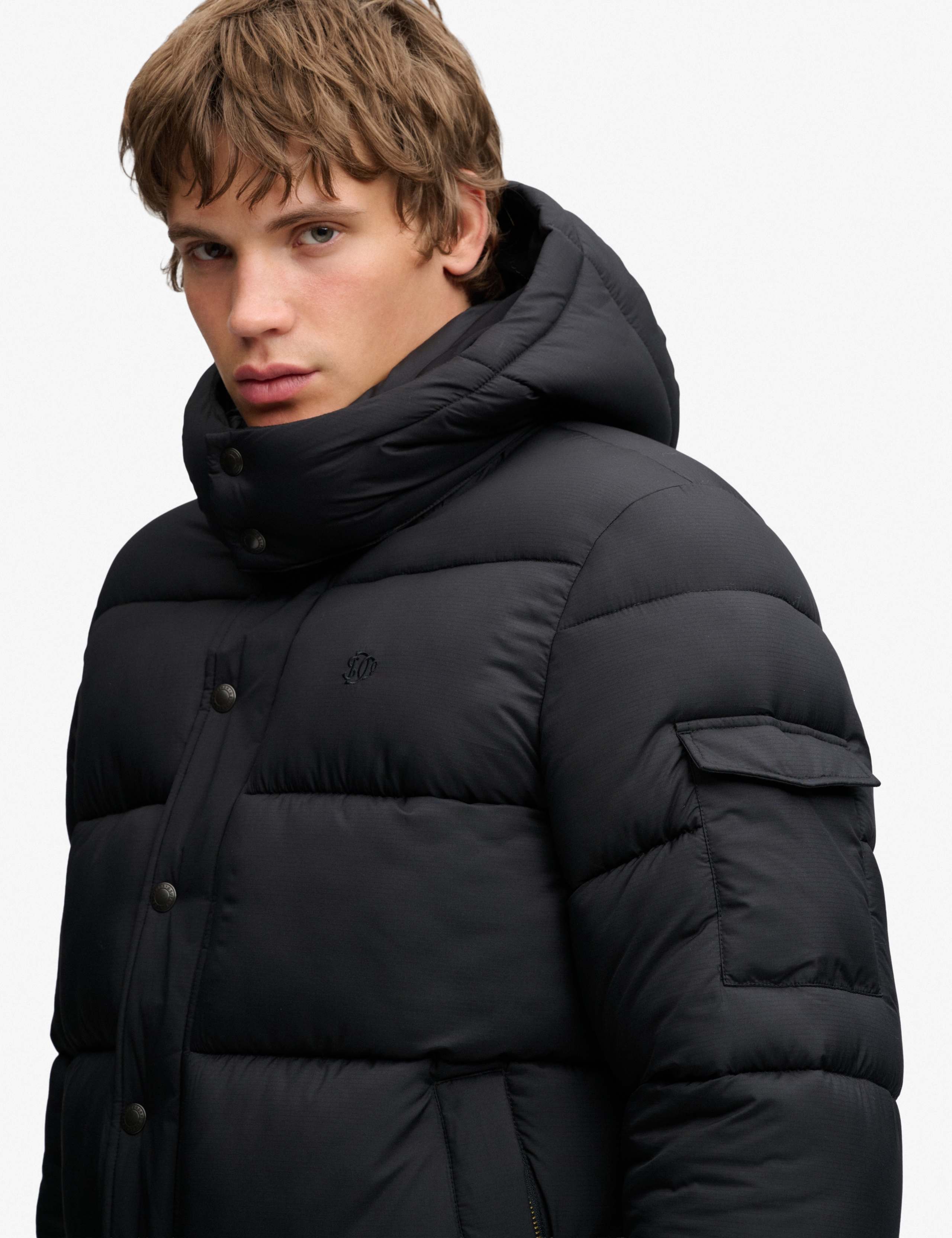 Quilted Padded Hooded Puffer Jacket 7 of 7