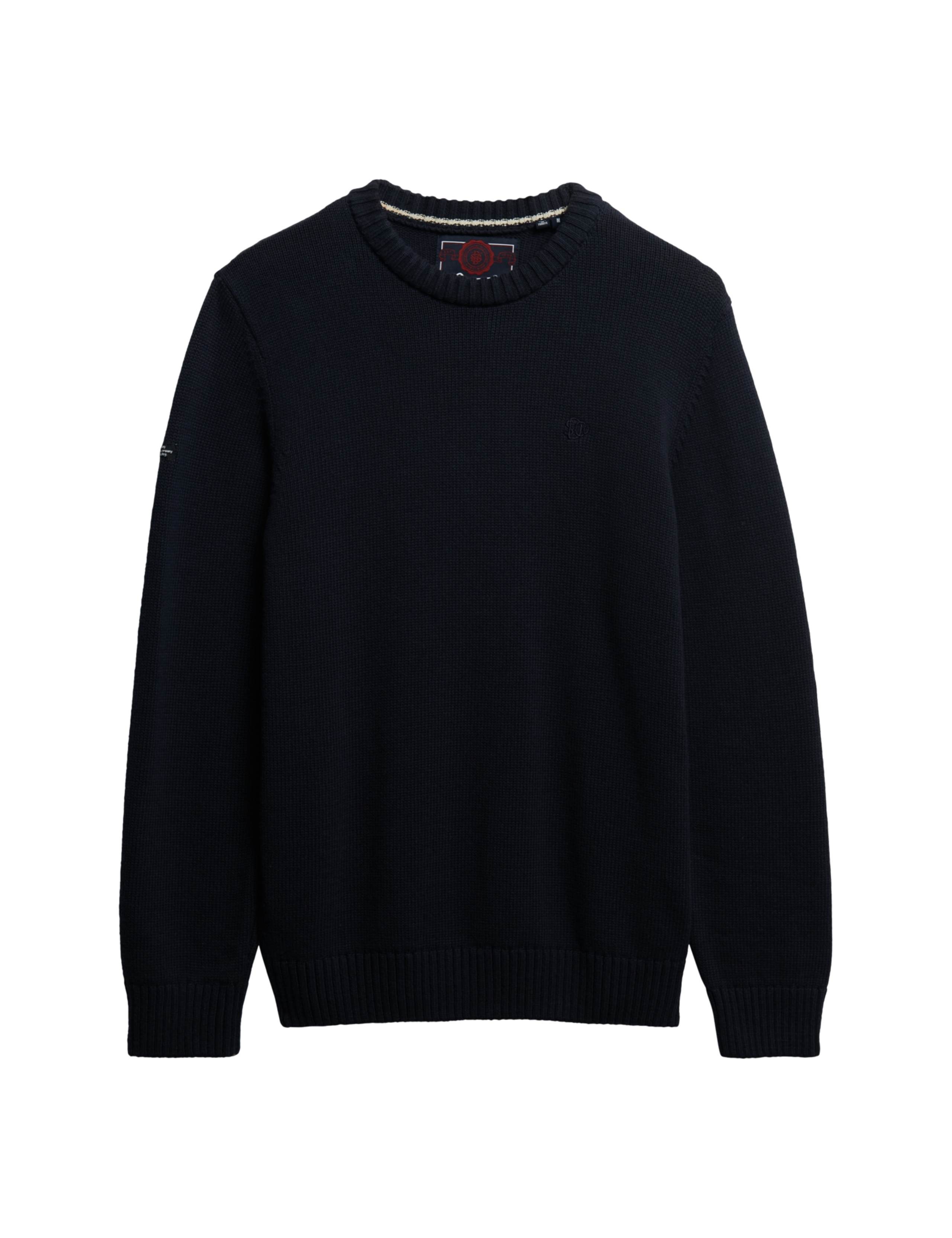 Pure Cotton Crew Neck Jumper 2 of 6