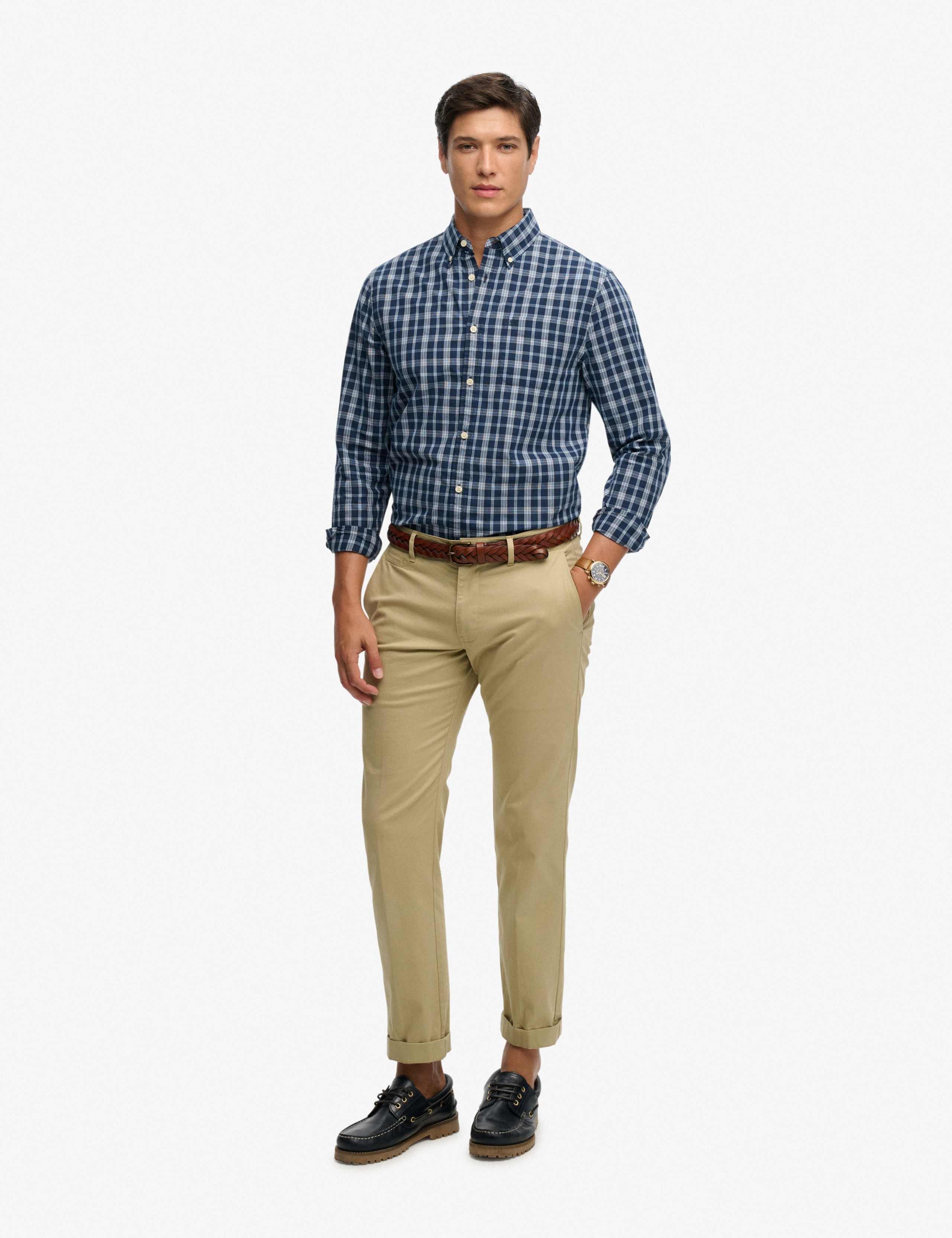 Relaxed Fit Pure Cotton Checked Shirt 4 of 6