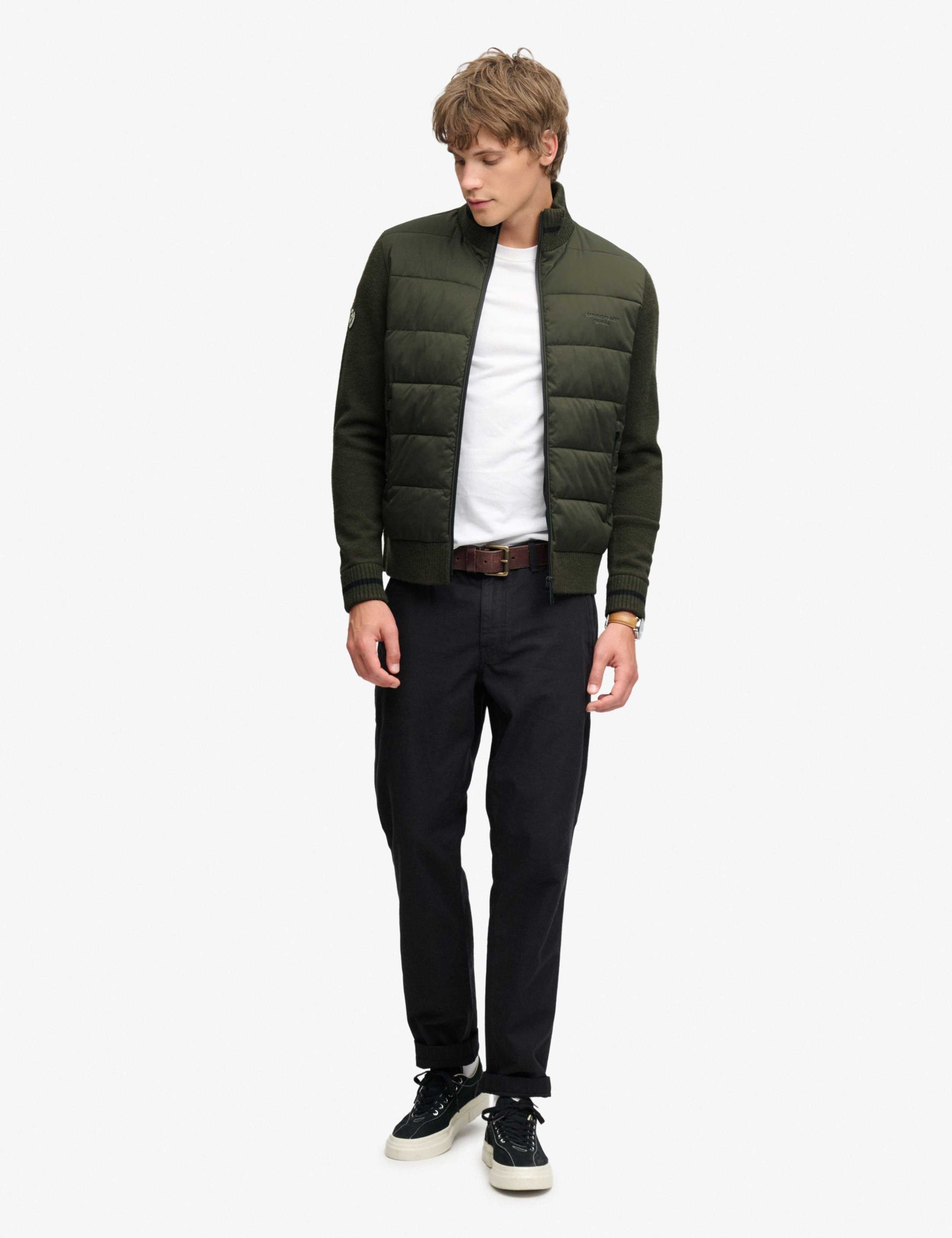 Hybrid High Neck Puffer Jacket 3 of 8