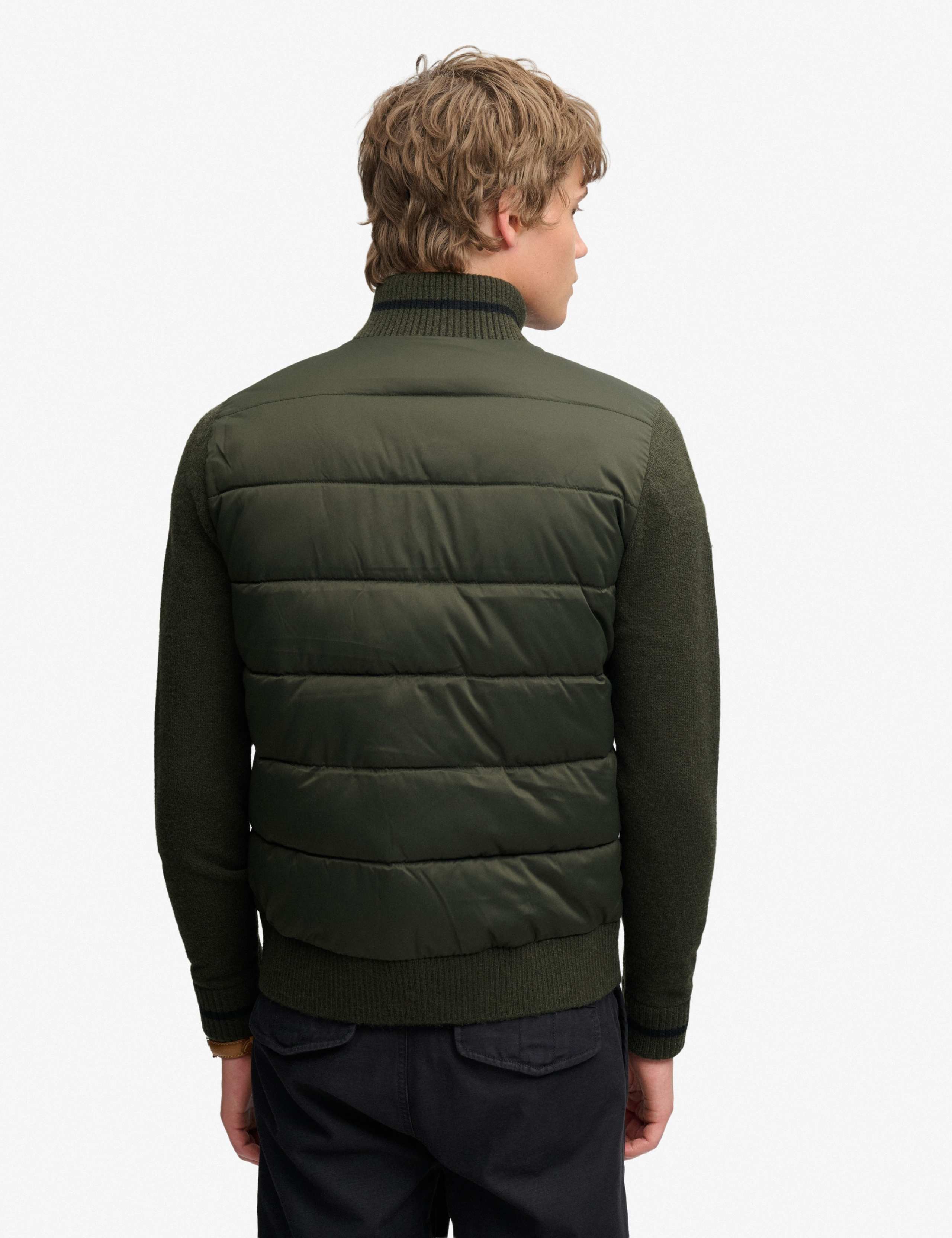 Hybrid High Neck Puffer Jacket 4 of 8