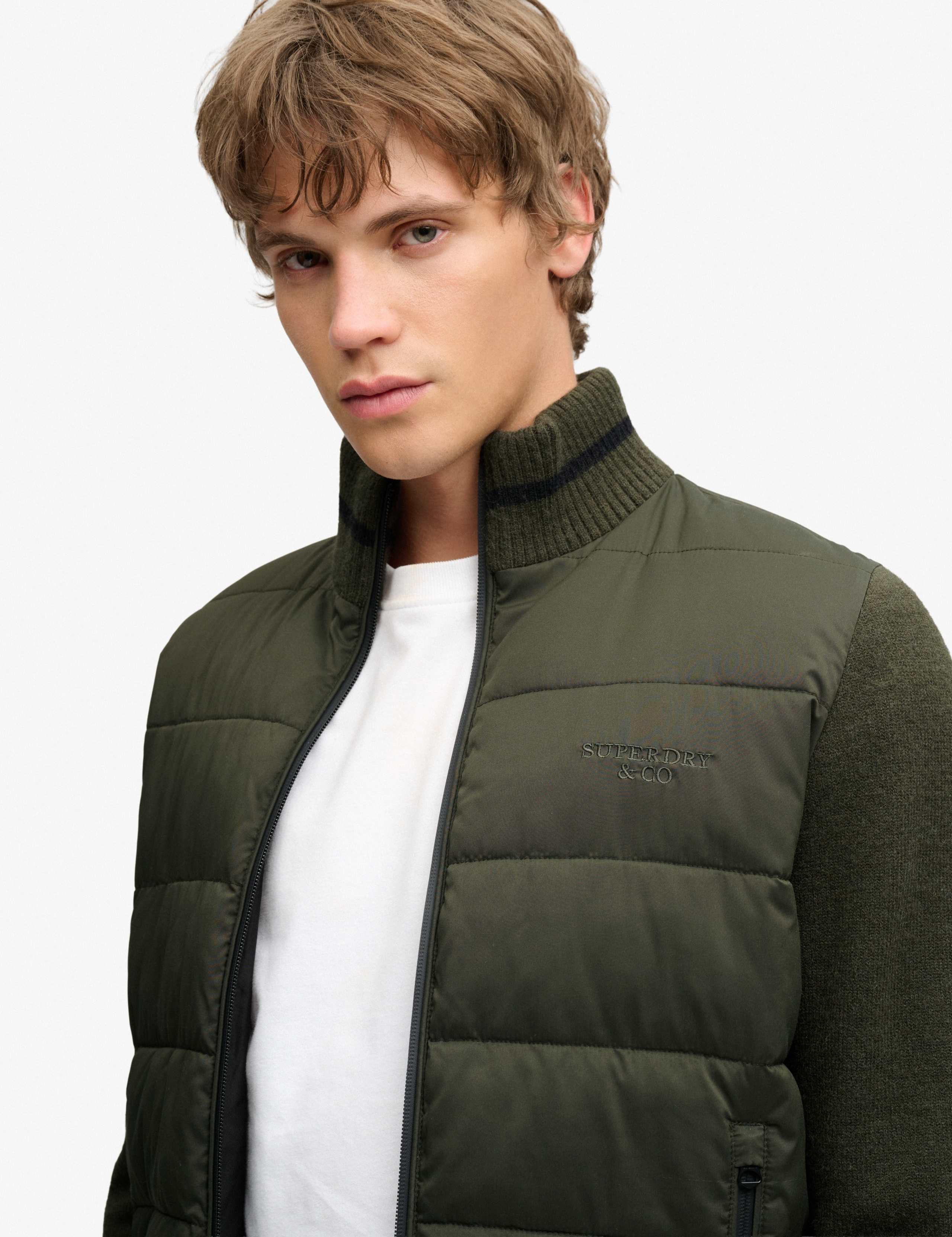 Hybrid High Neck Puffer Jacket 6 of 8