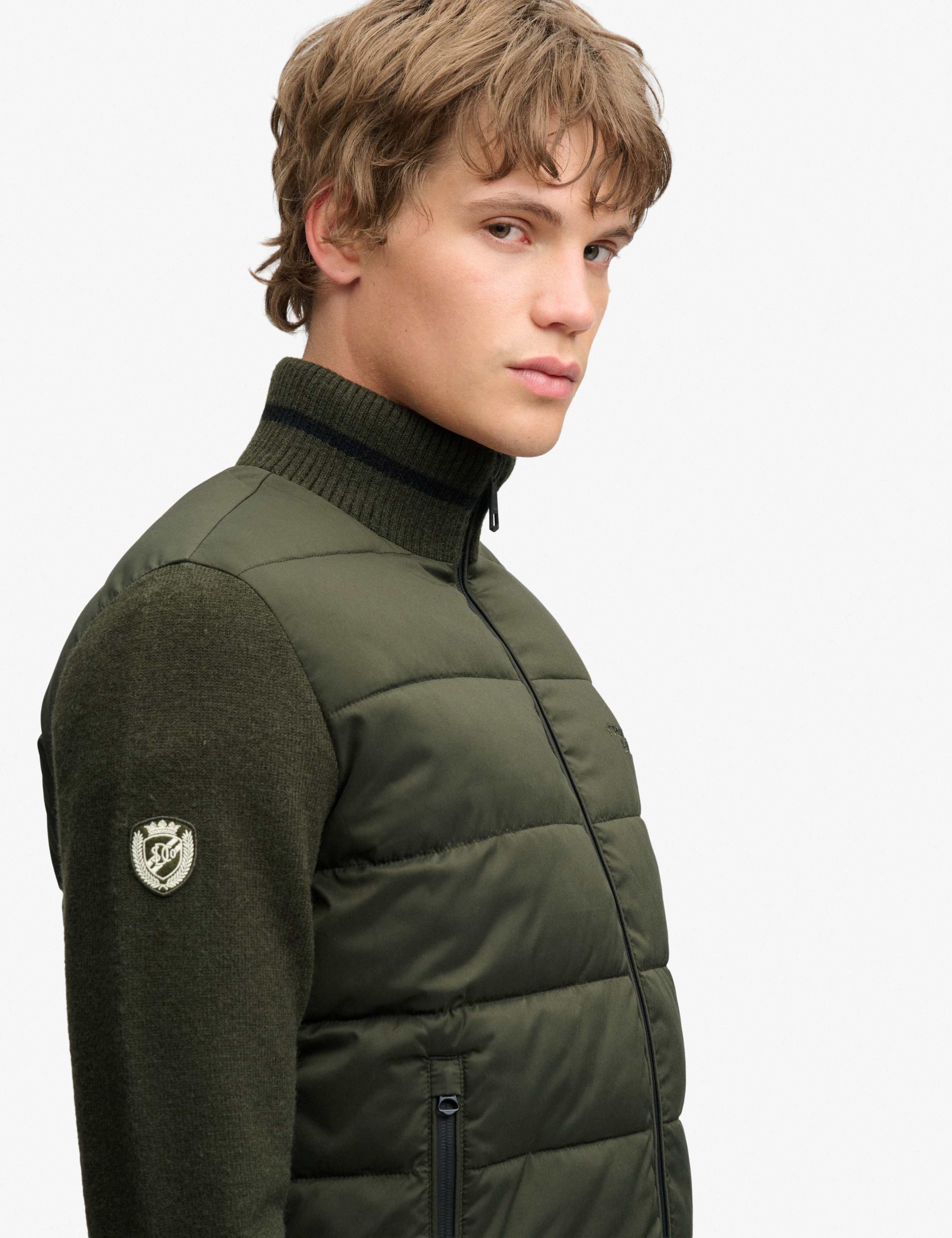 Hybrid High Neck Puffer Jacket 7 of 8