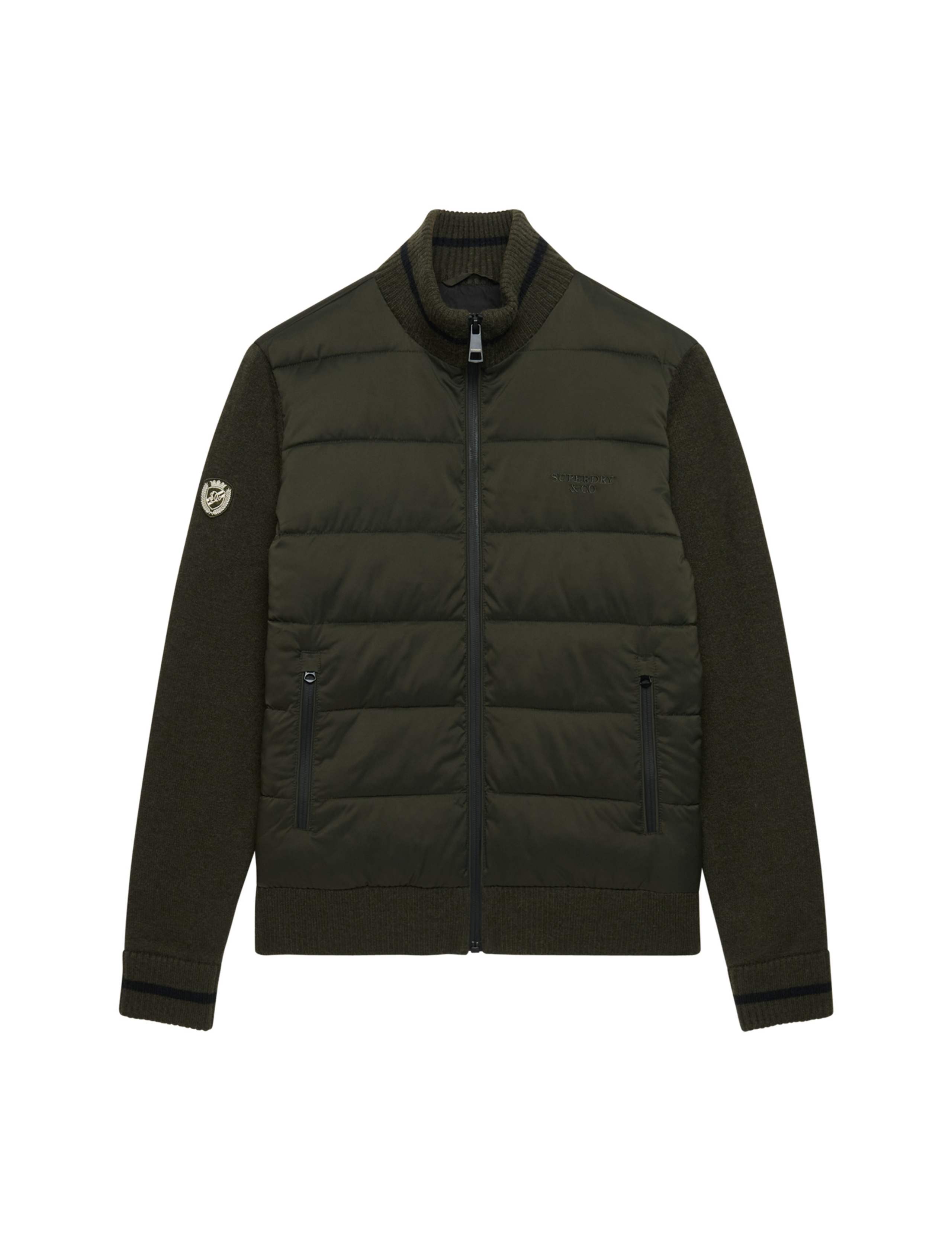 Hybrid High Neck Puffer Jacket 2 of 8