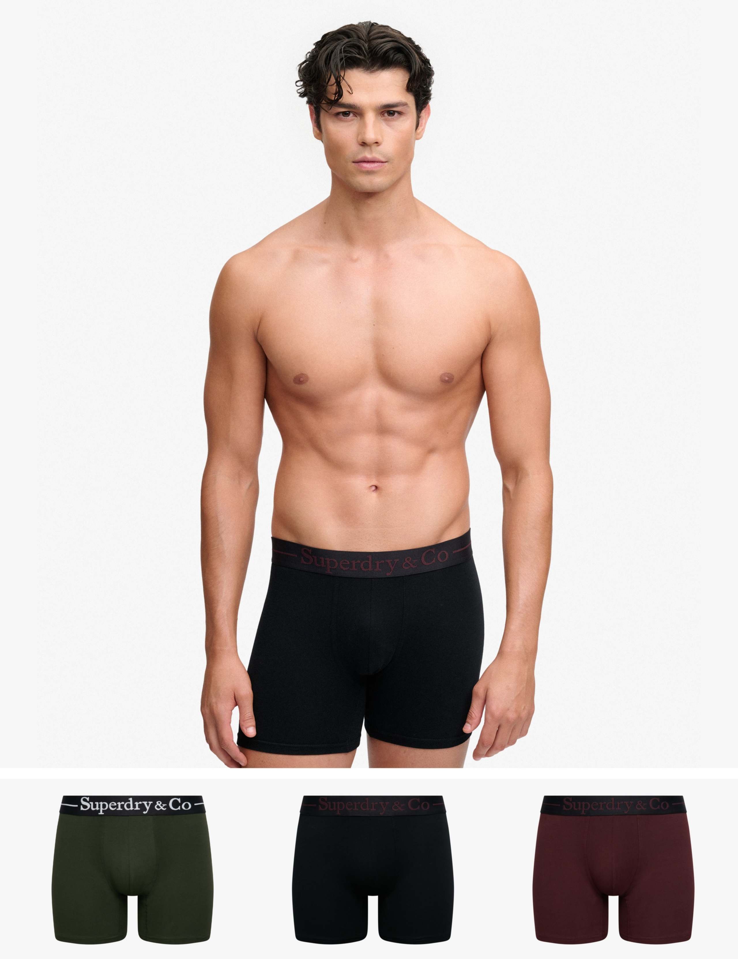 3 Pack Cotton Trunks 1 of 7