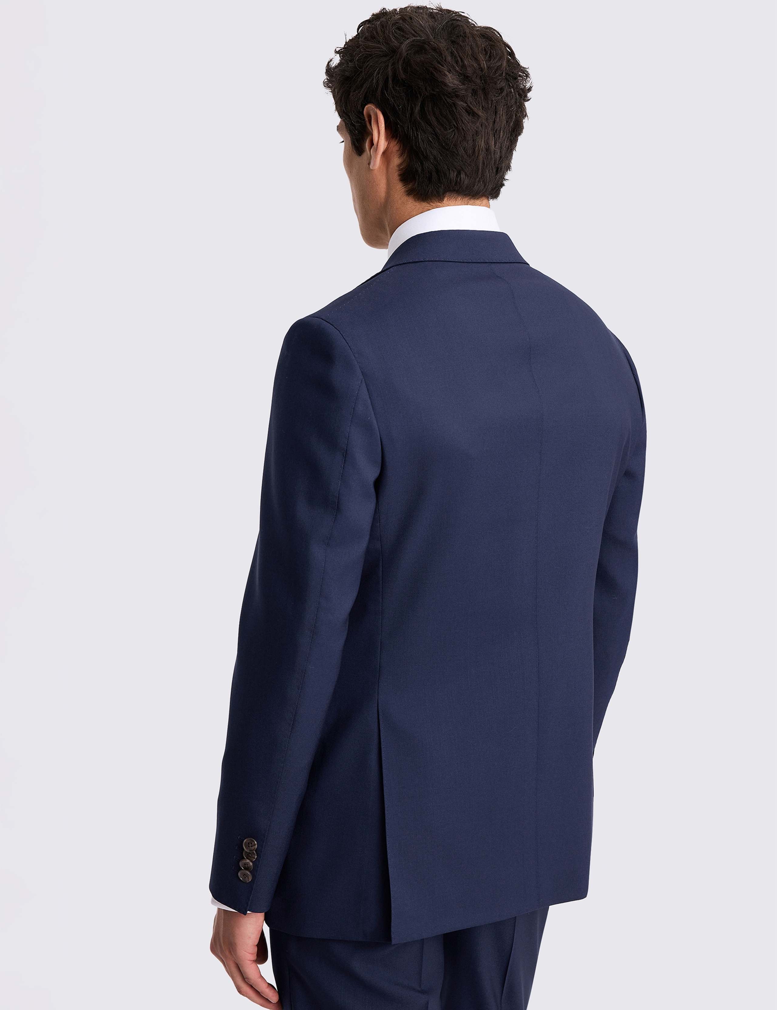 Tailored Fit Pure Italian Wool Suit Jacket 3 of 6