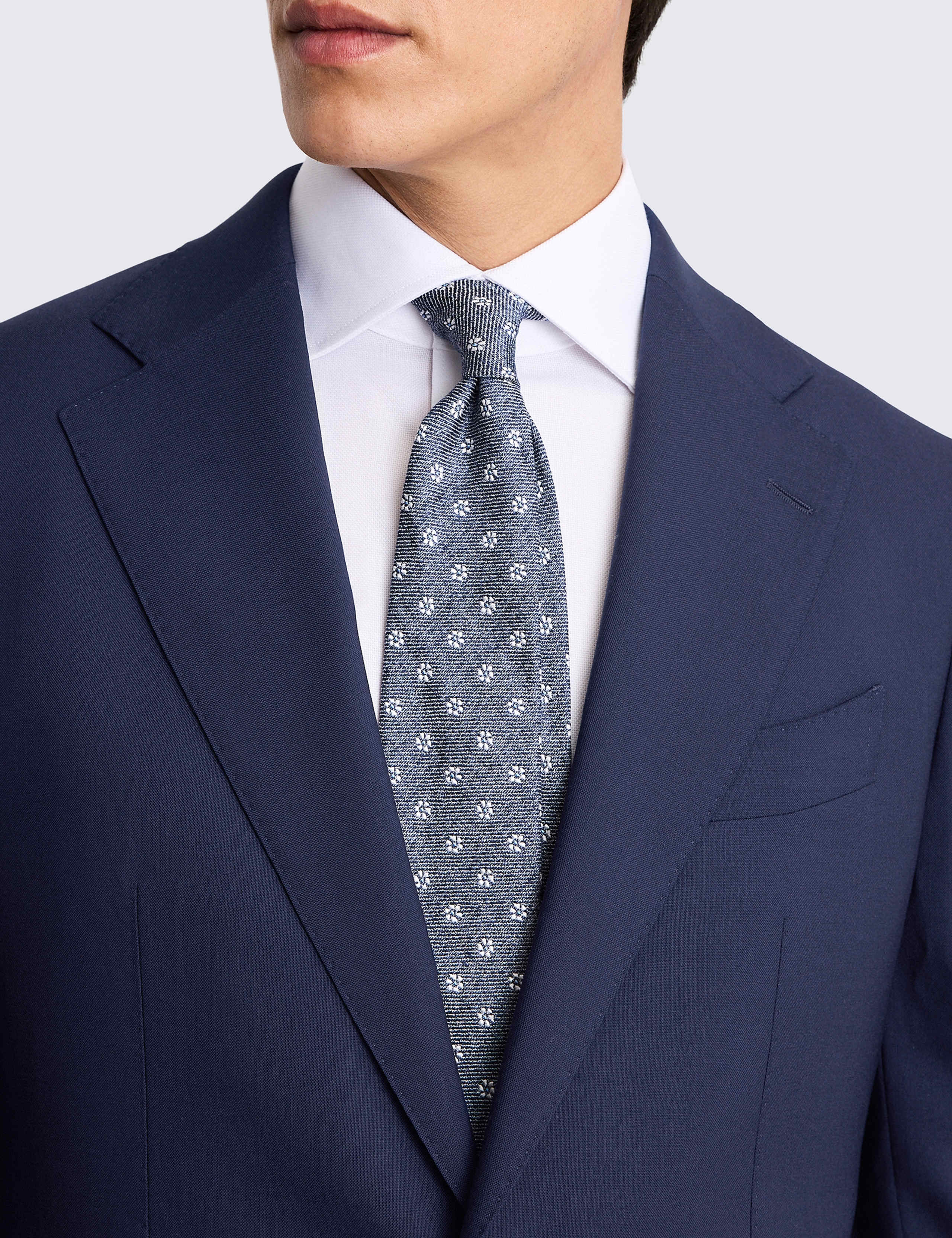 Tailored Fit Pure Italian Wool Suit Jacket 6 of 6