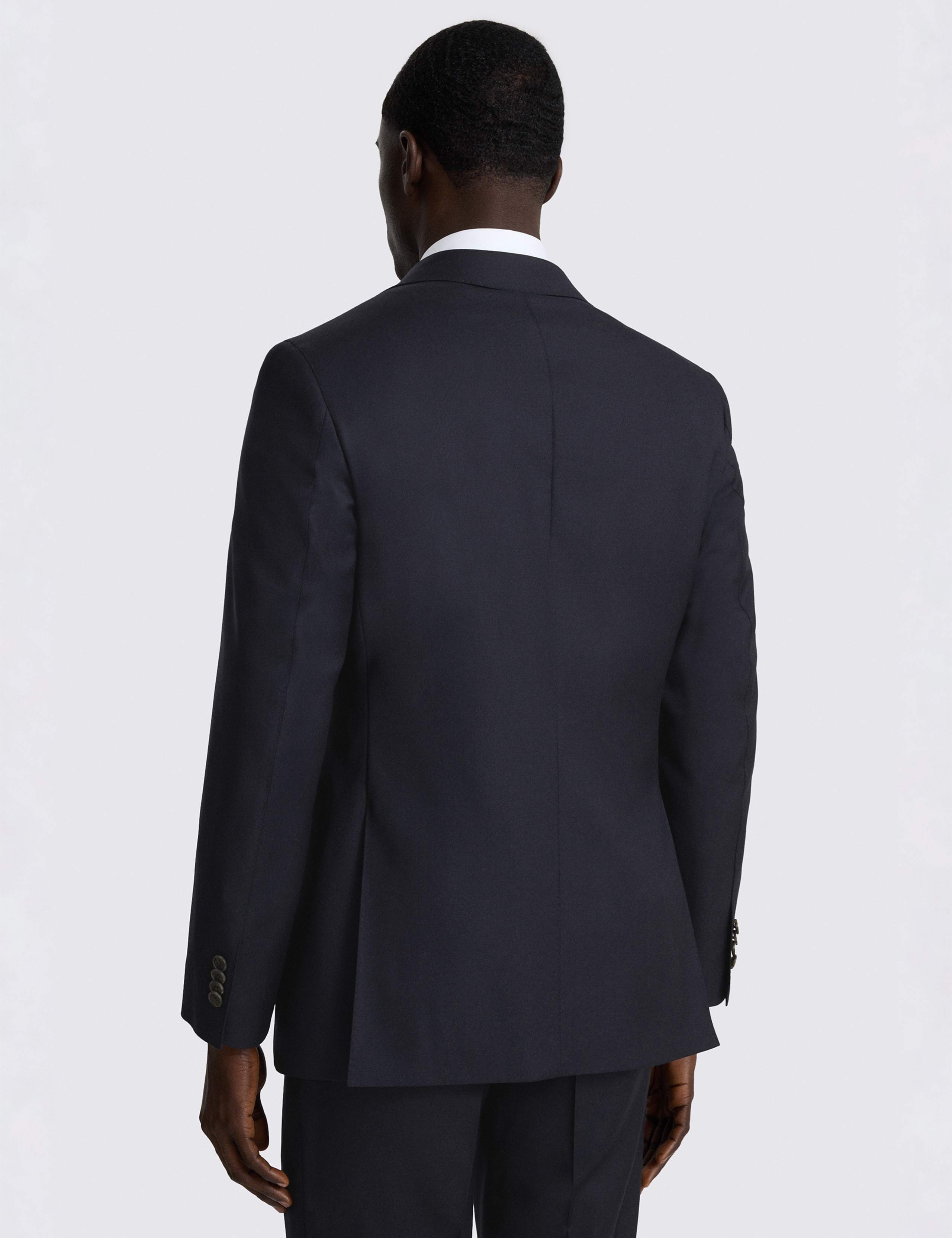Tailored Fit Pure Wool Twill Suit Jacket 3 of 5