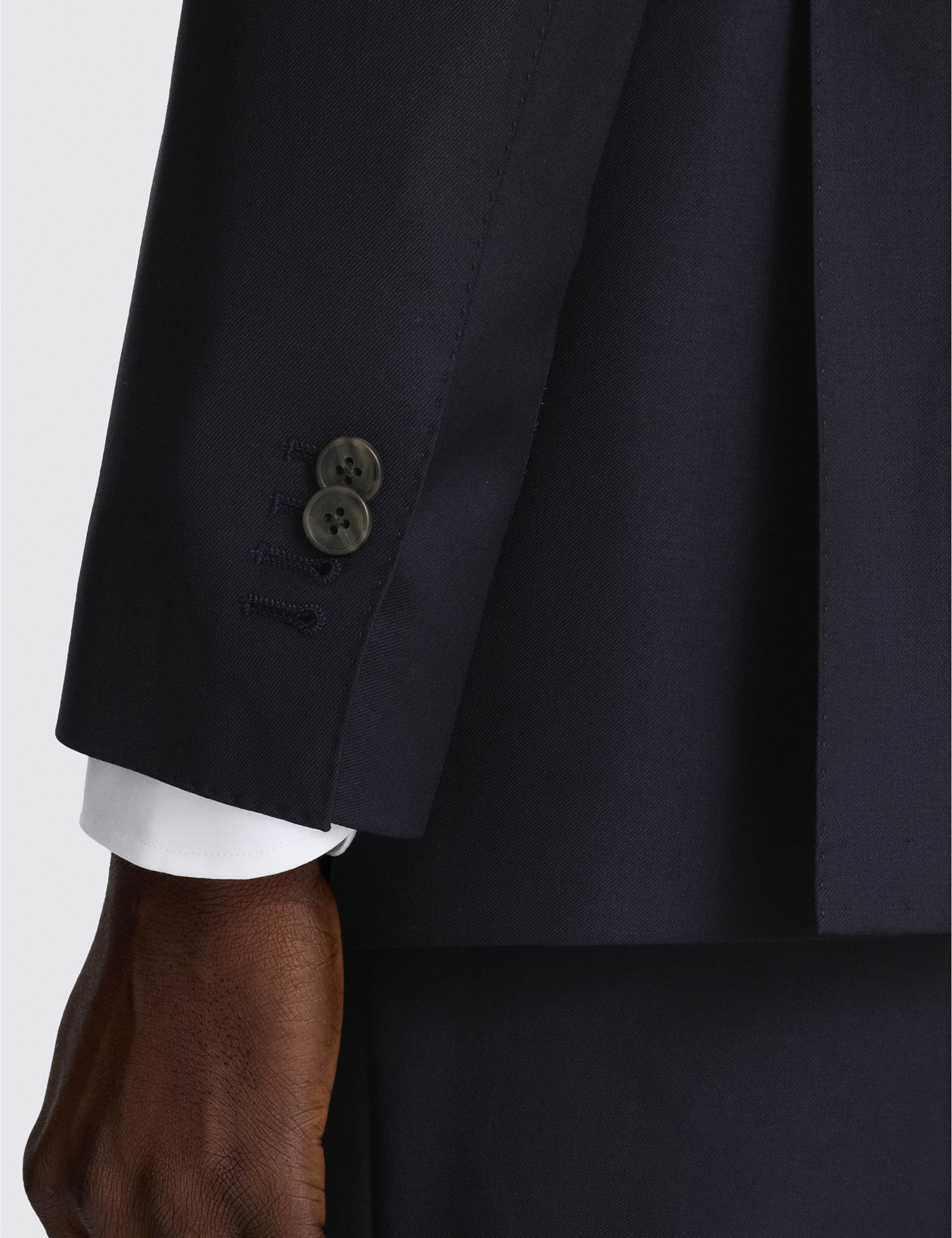 Tailored Fit Pure Wool Twill Suit Jacket 5 of 5