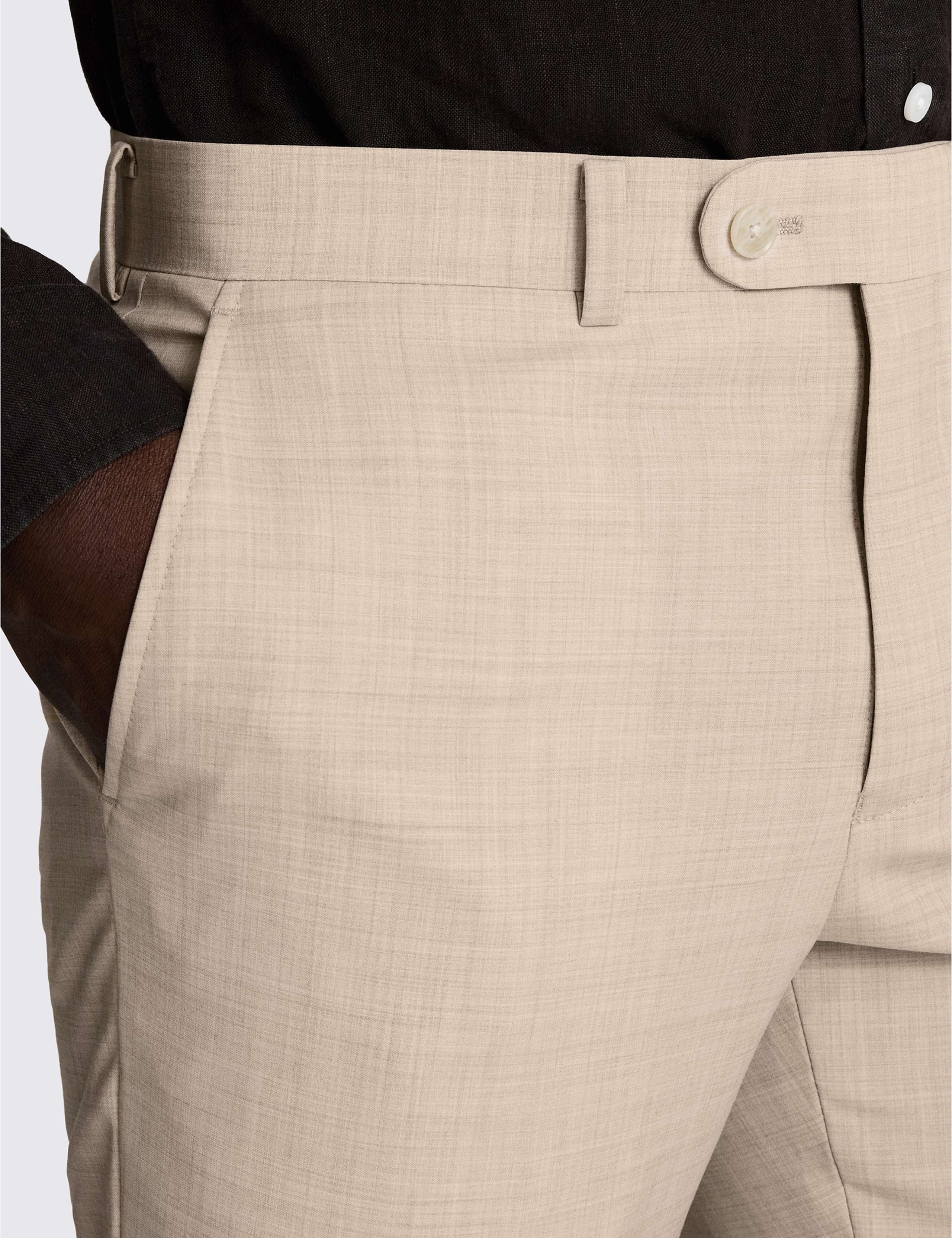 Tailored Fit Wool Rich Performance Suit Trousers 2 of 3