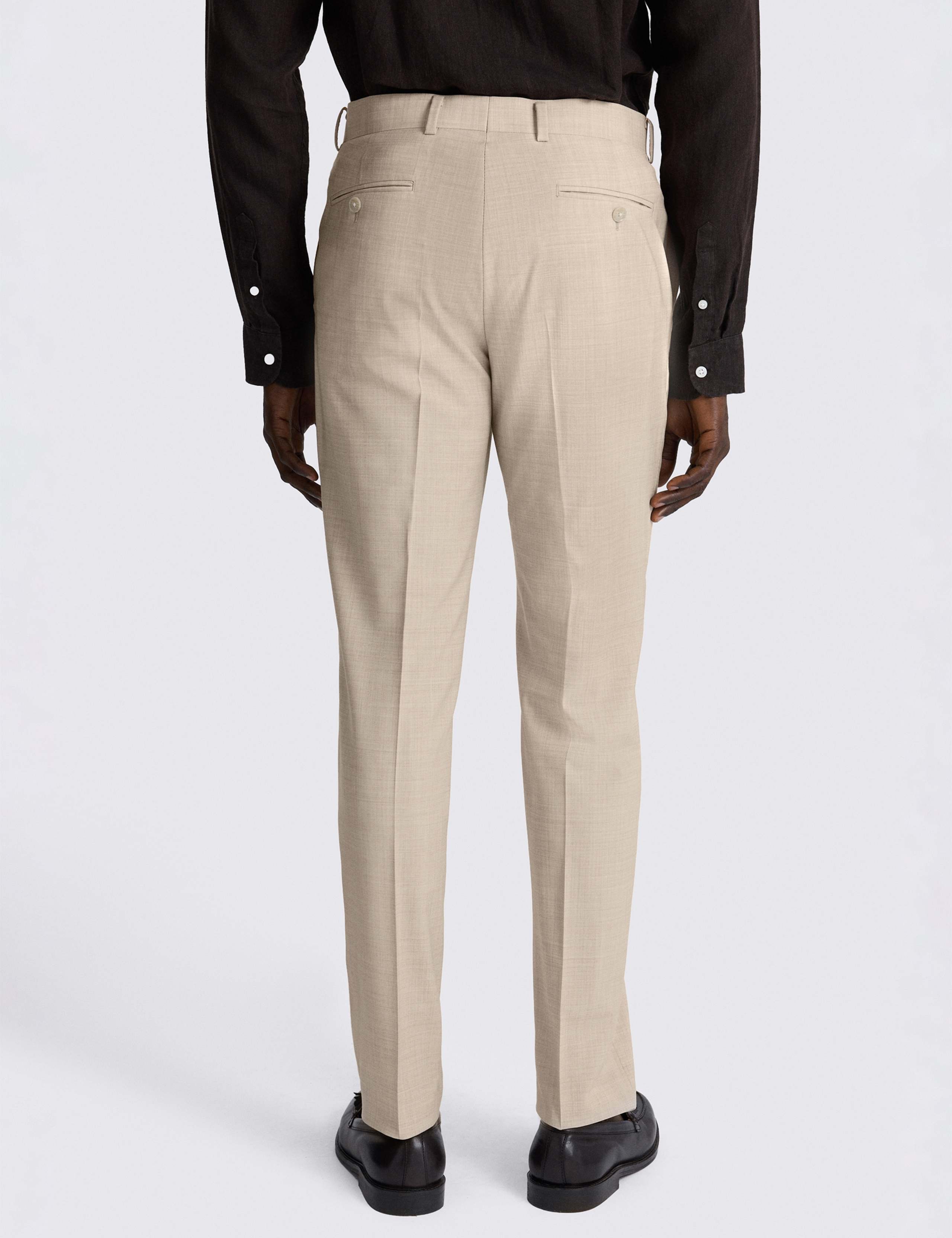 Tailored Fit Wool Rich Performance Suit Trousers 3 of 3