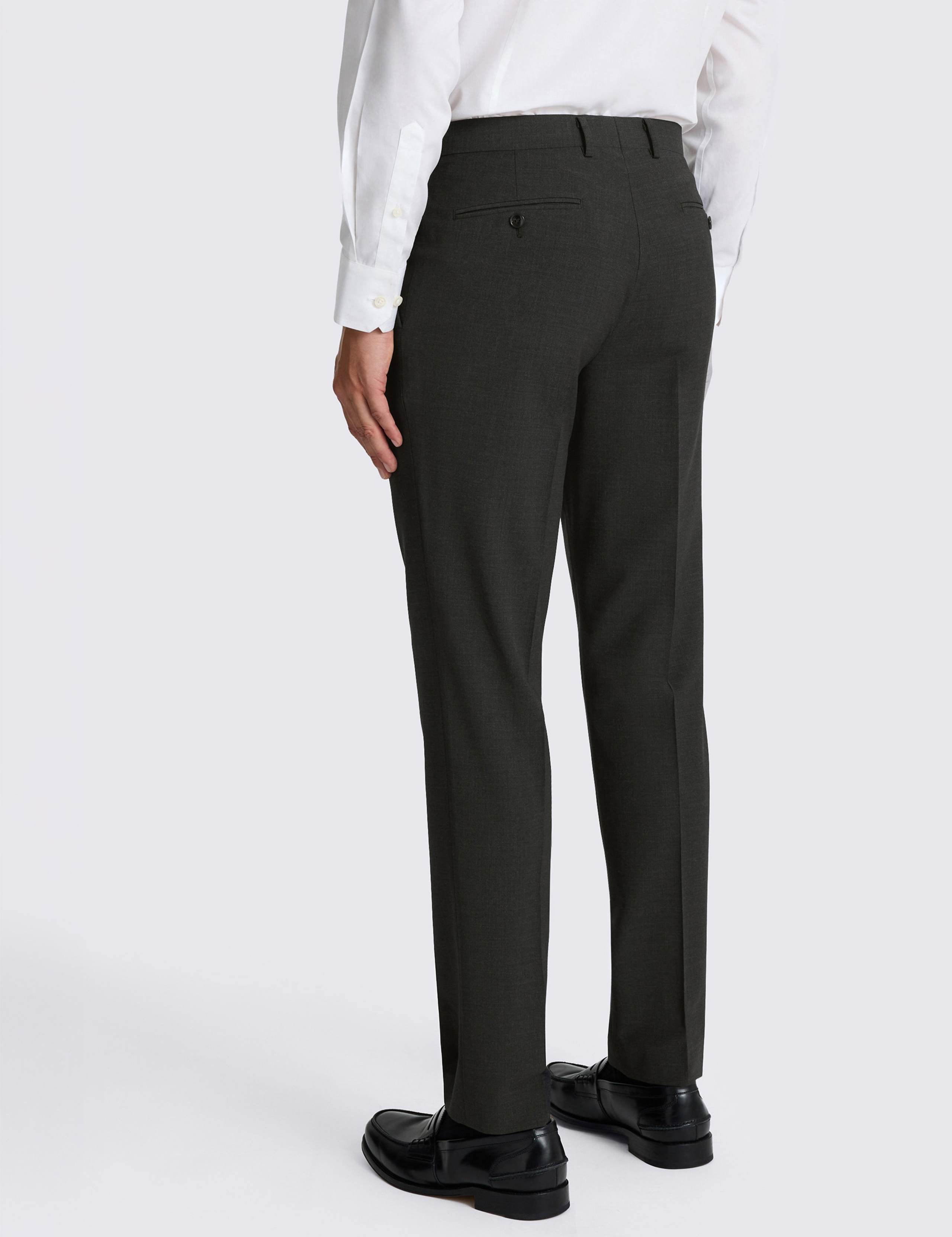 Tailored Fit Wool Rich Performance Suit Trousers 2 of 2