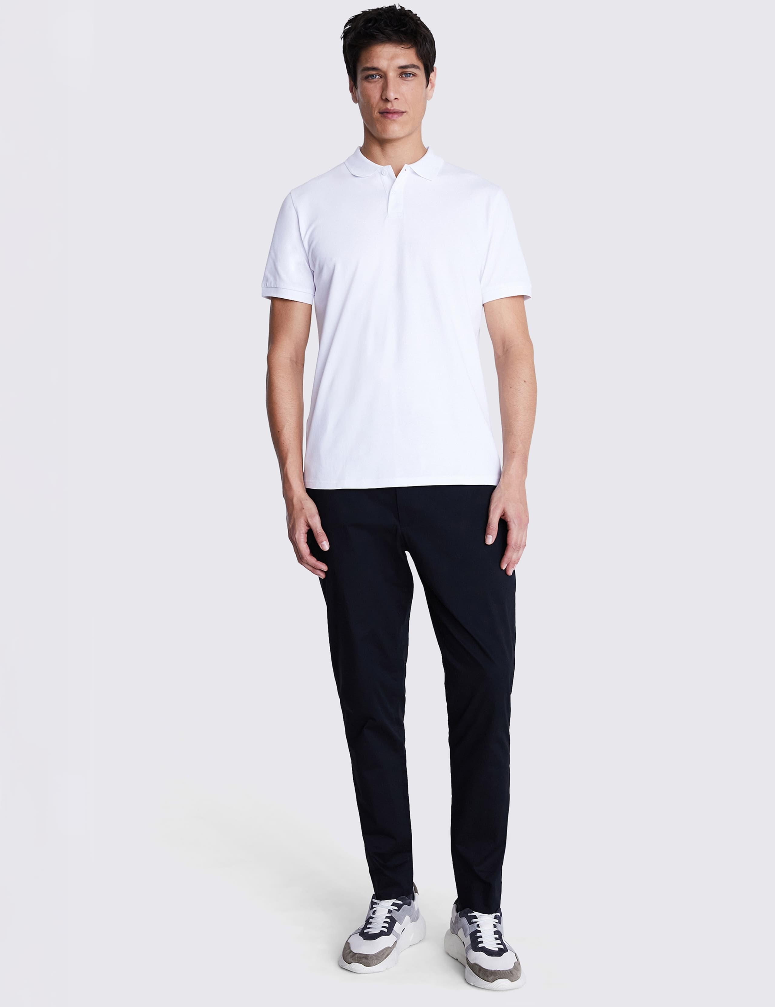 Cotton Rich Pique Polo Shirt 2 of 4