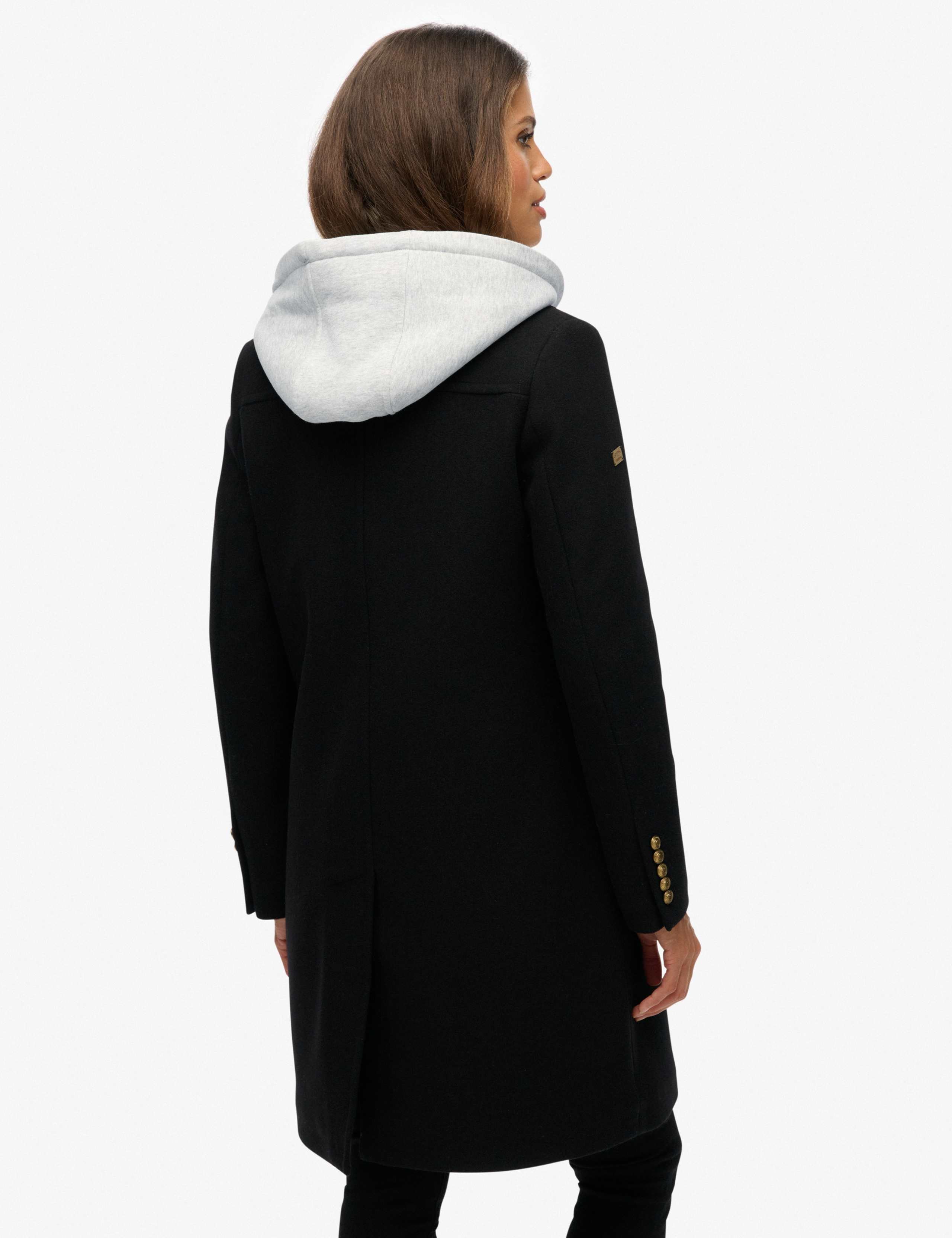 Wool Rich 2 in 1 Hooded Coat 5 of 8
