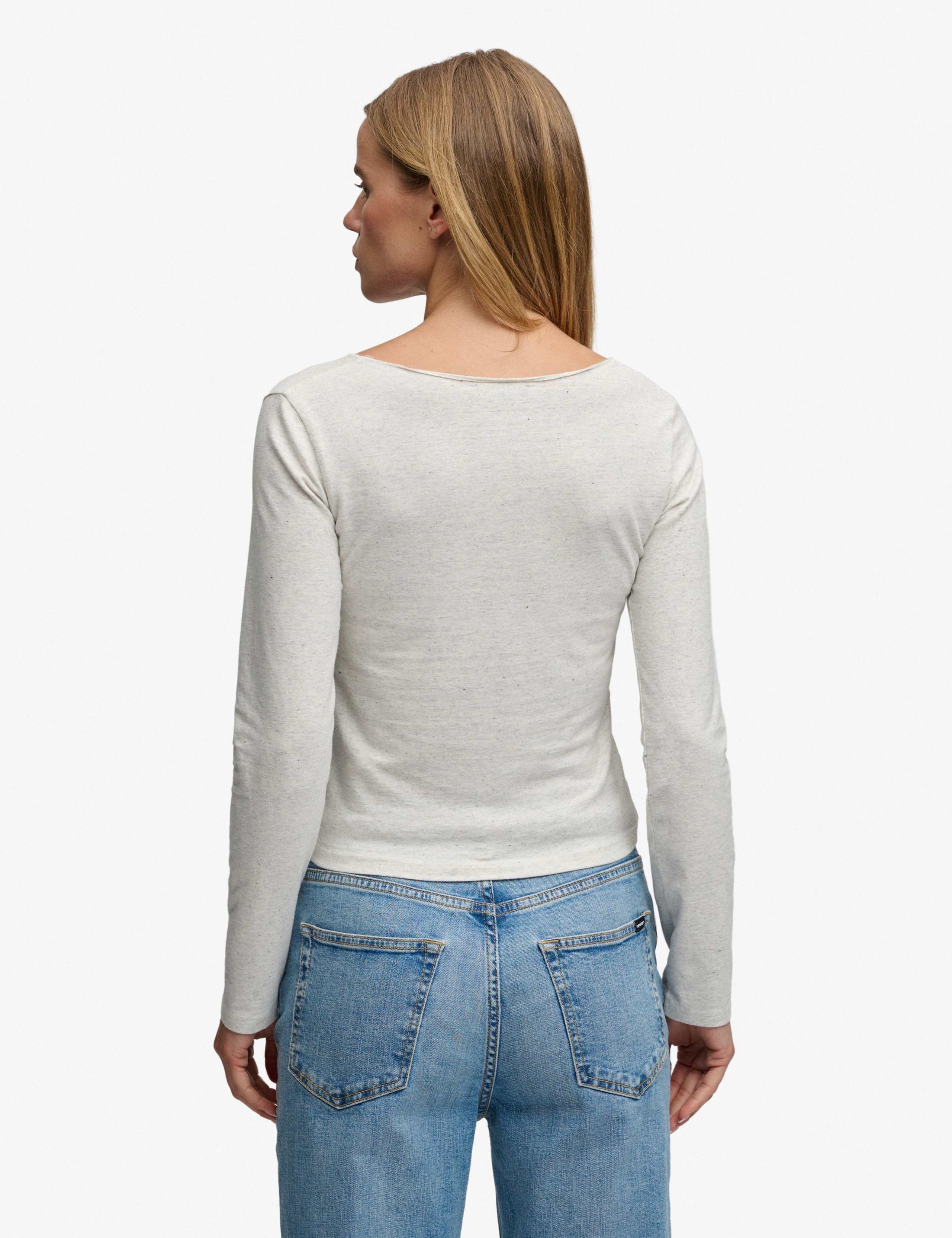 Cotton Rich Gathered V-Neck Top 5 of 7