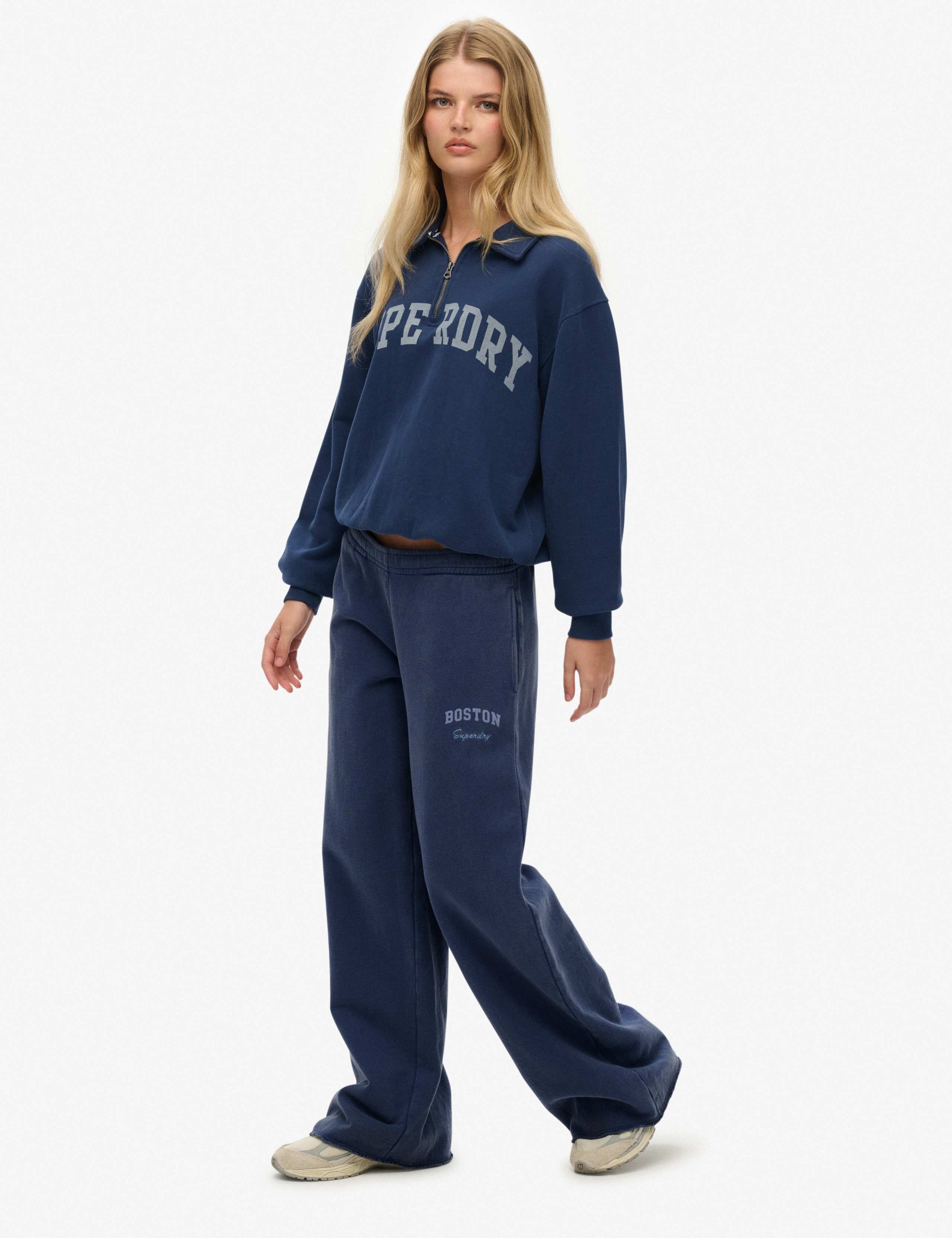Pure Cotton Low Rise Slim Fit Flared Joggers 5 of 8