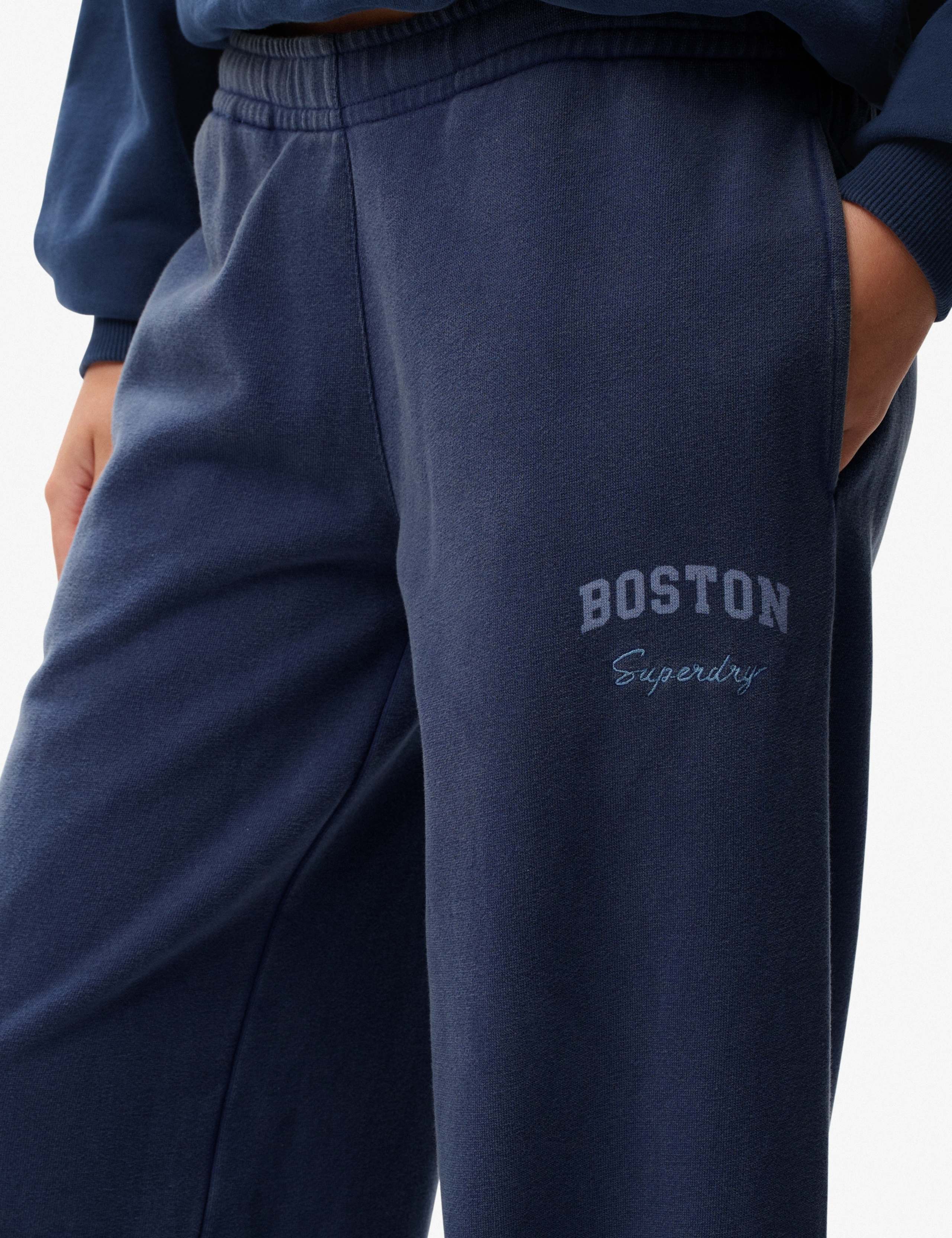 Pure Cotton Low Rise Slim Fit Flared Joggers 7 of 8