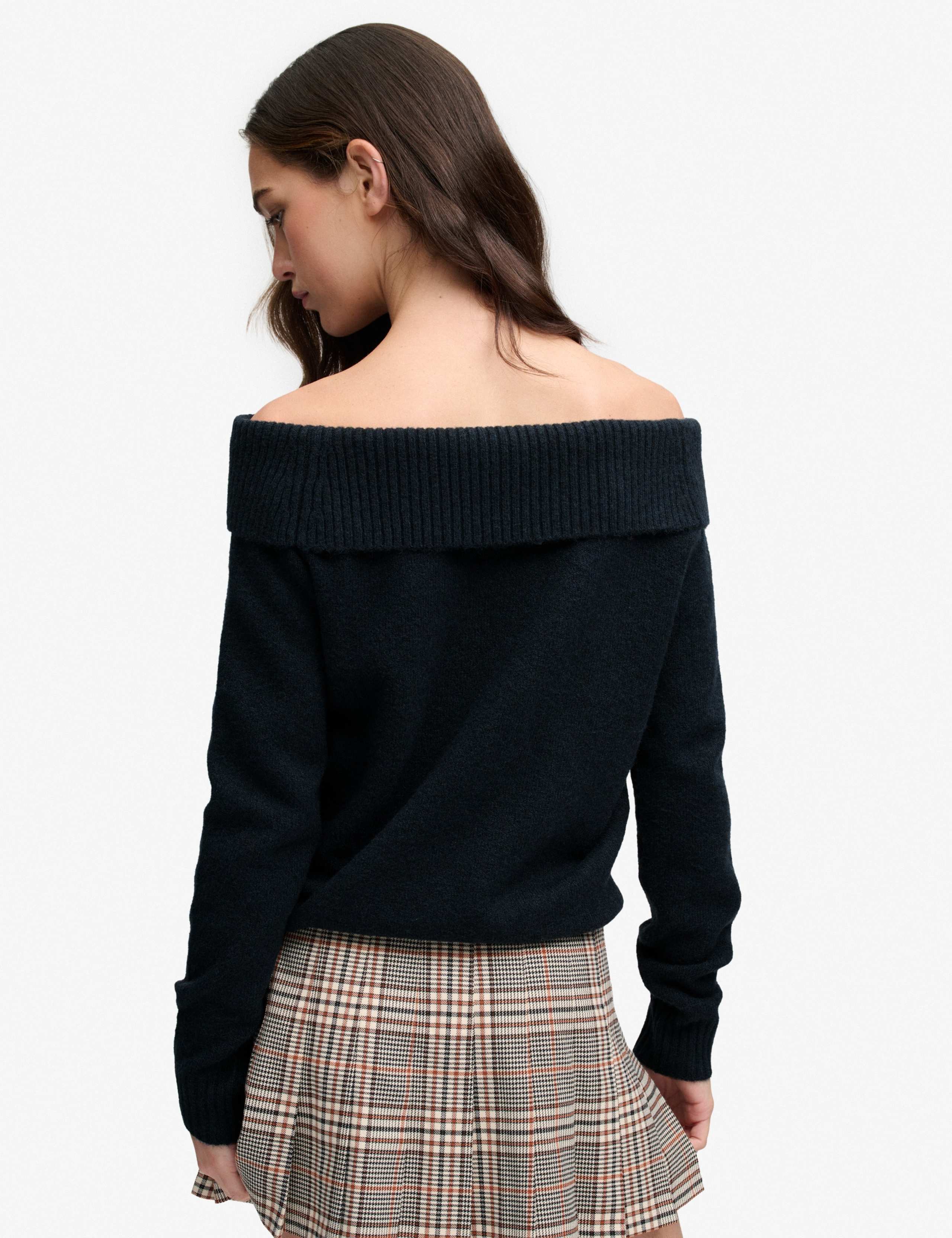 Off the Shoulder Jumper with Wool 4 of 7