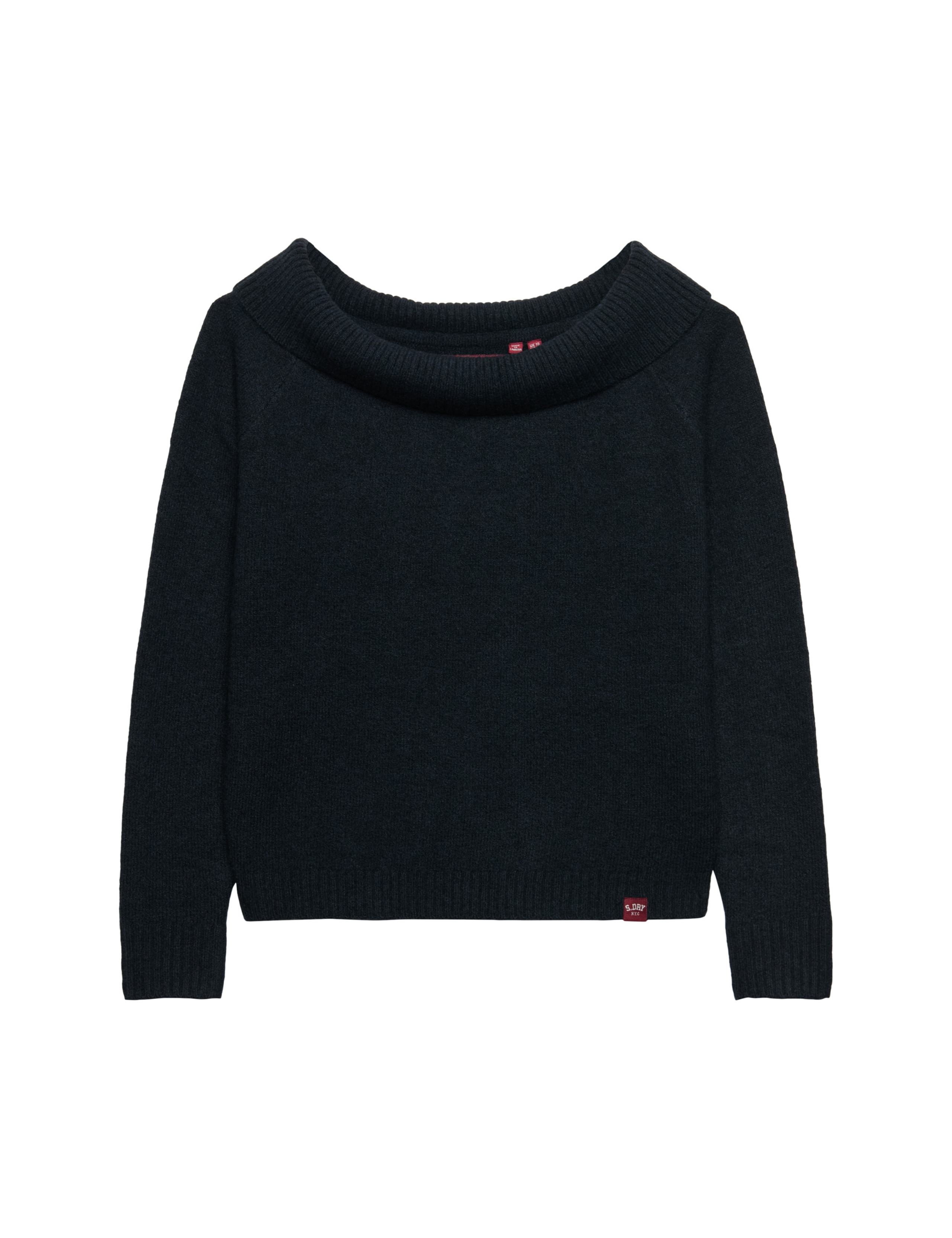 Off the Shoulder Jumper with Wool 2 of 7