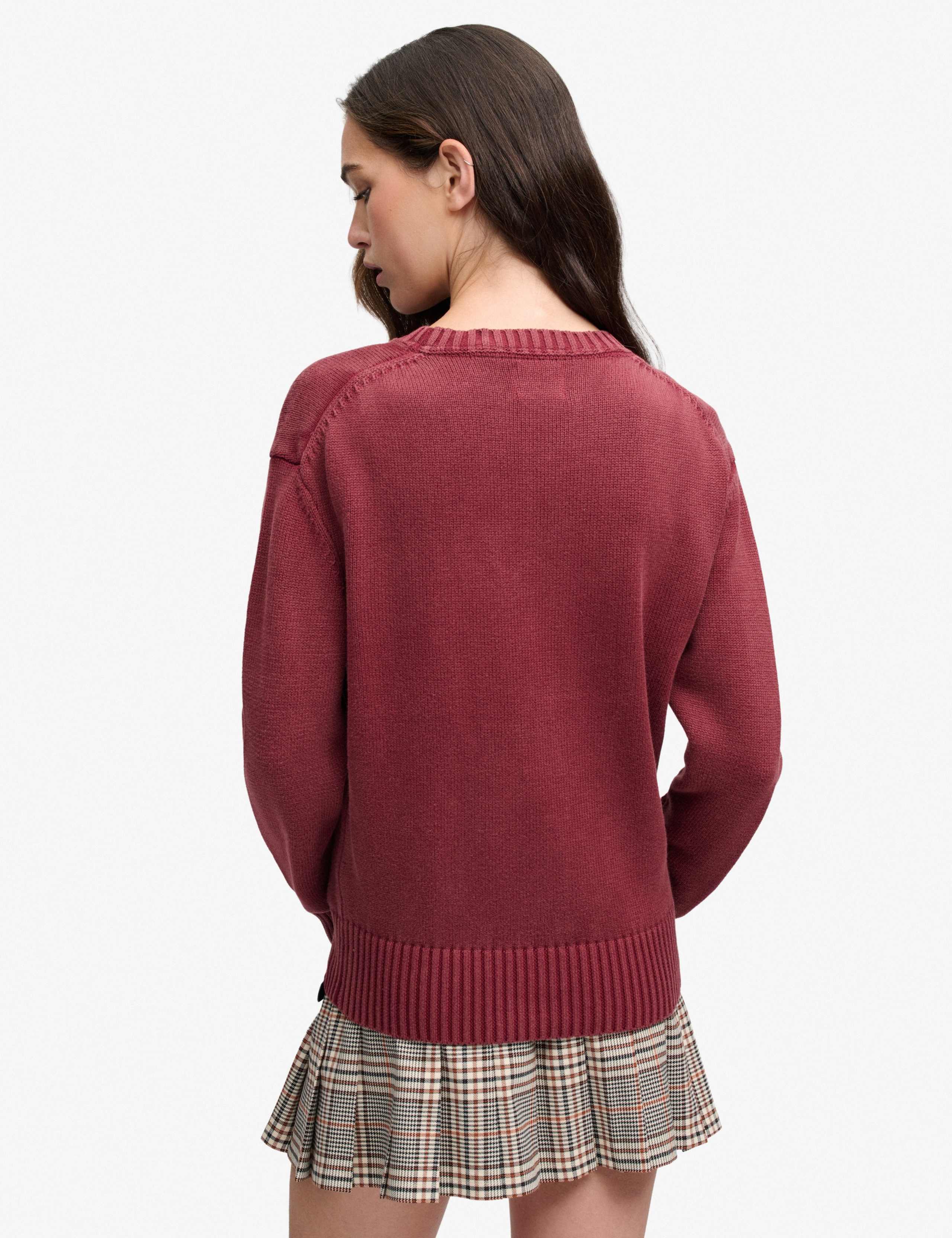 Pure Cotton Crew Neck Jumper 3 of 5