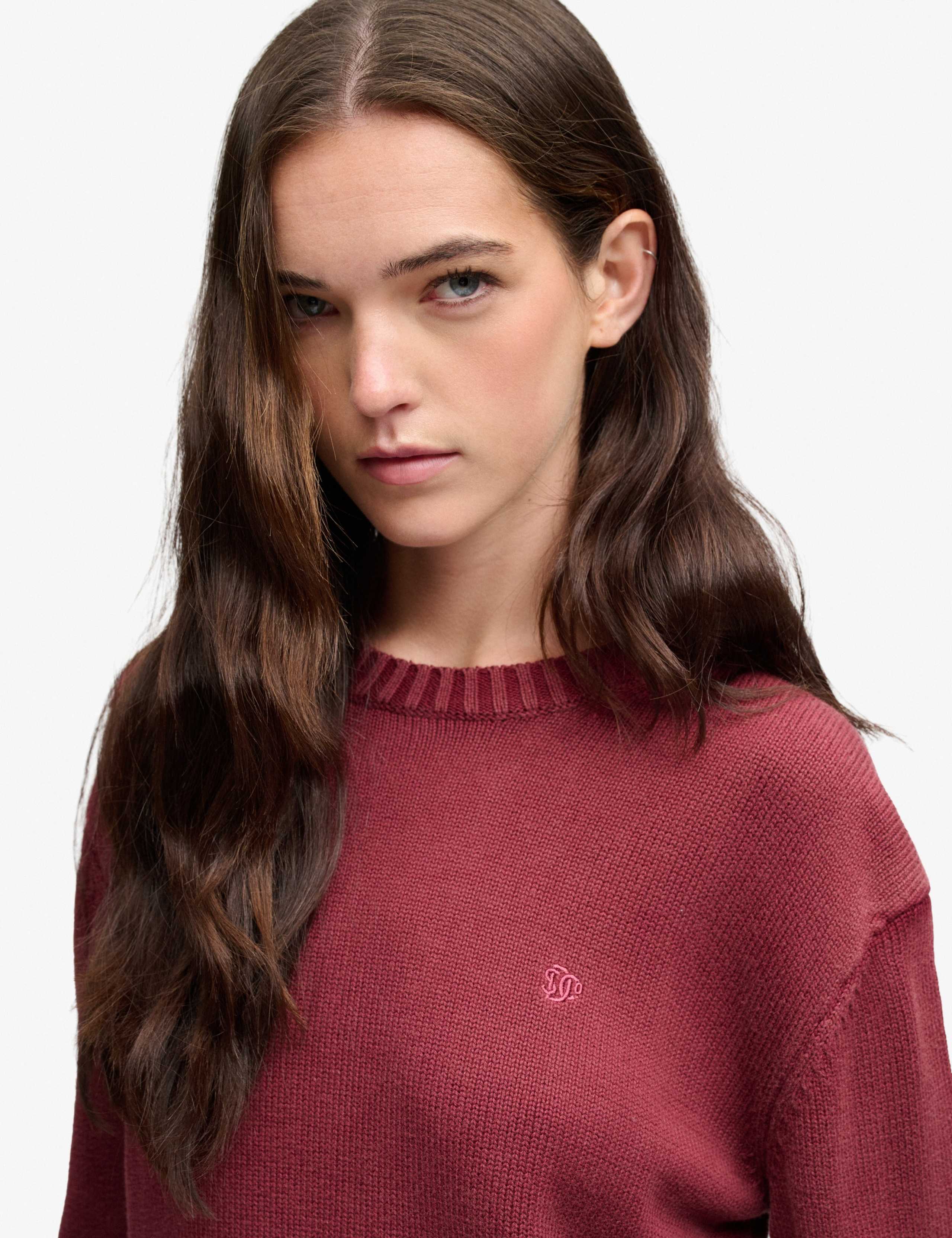 Pure Cotton Crew Neck Jumper 5 of 5