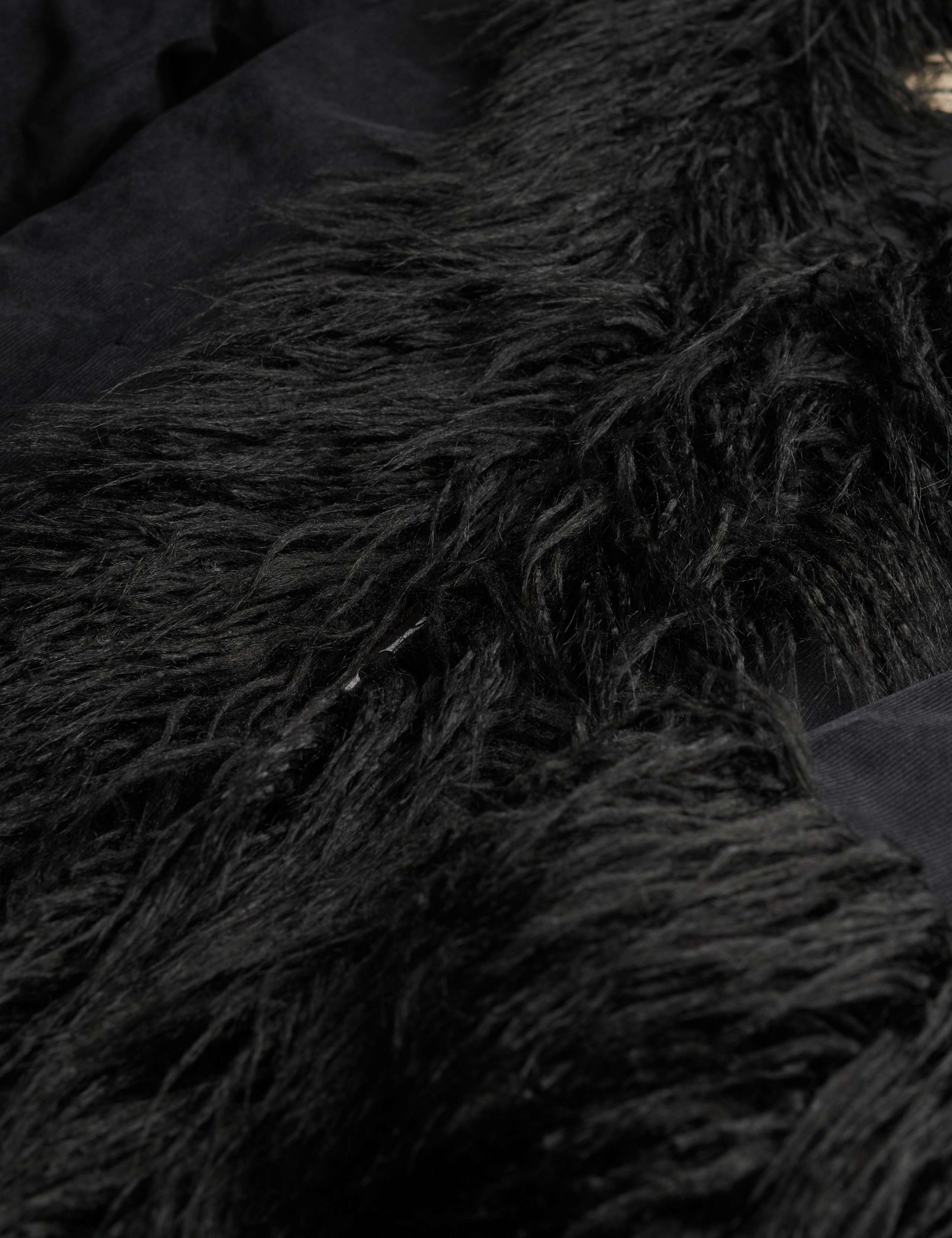Faux Fur Trim Longline Afghan Coat 8 of 8