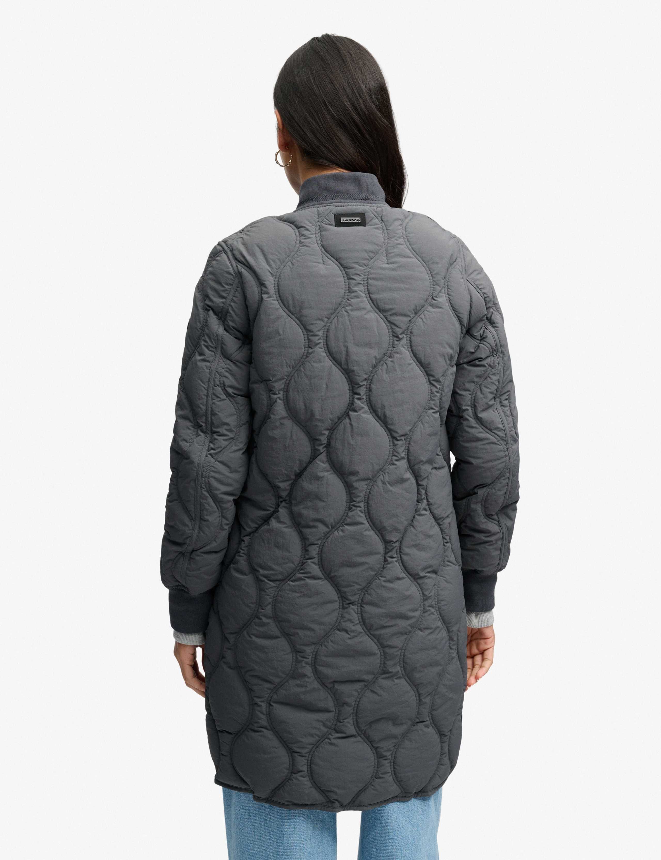 Quilted Longline Jacket 3 of 6